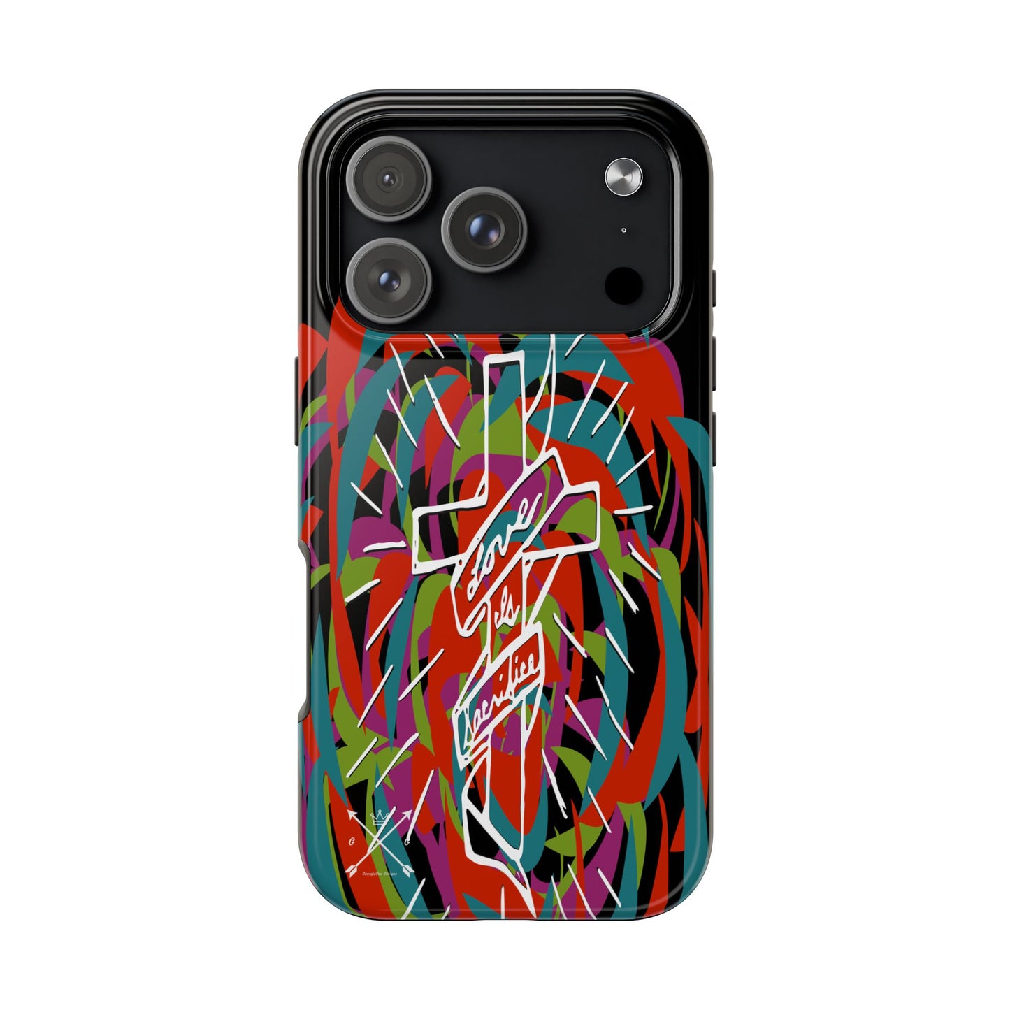Love is Sacrifice - Tough Phone Cases
