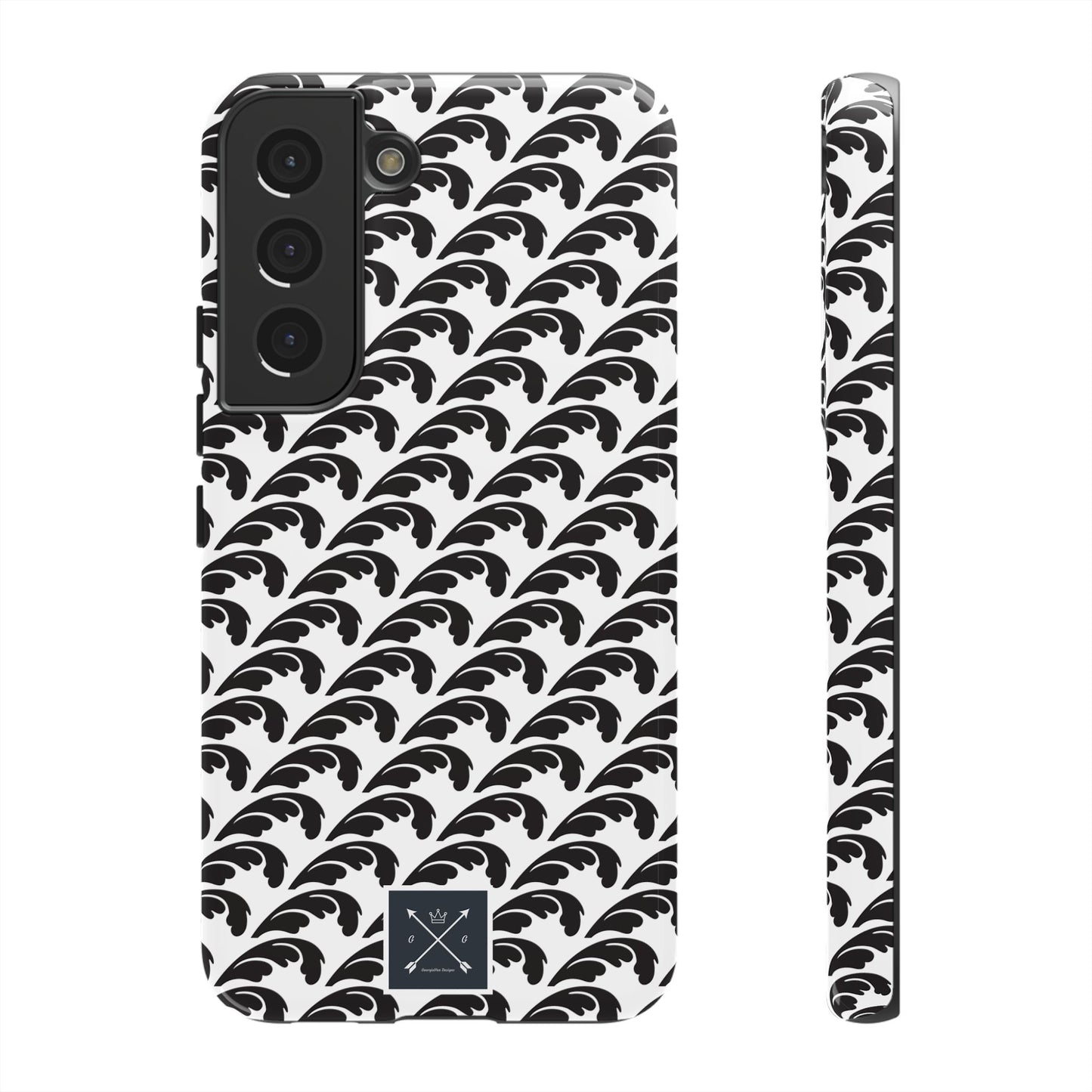 Beautiful Beloved One Flourish (black/white) - Tough Phone Cases