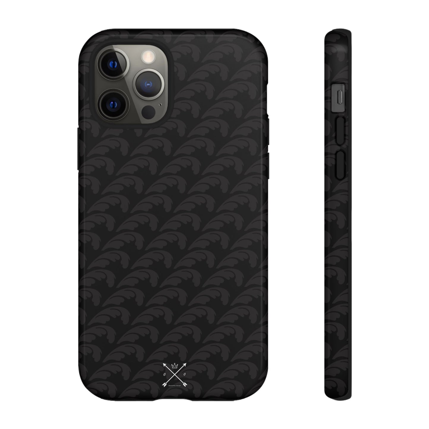 Beautiful Beloved One Flourish - Tough Phone Cases (black/black)