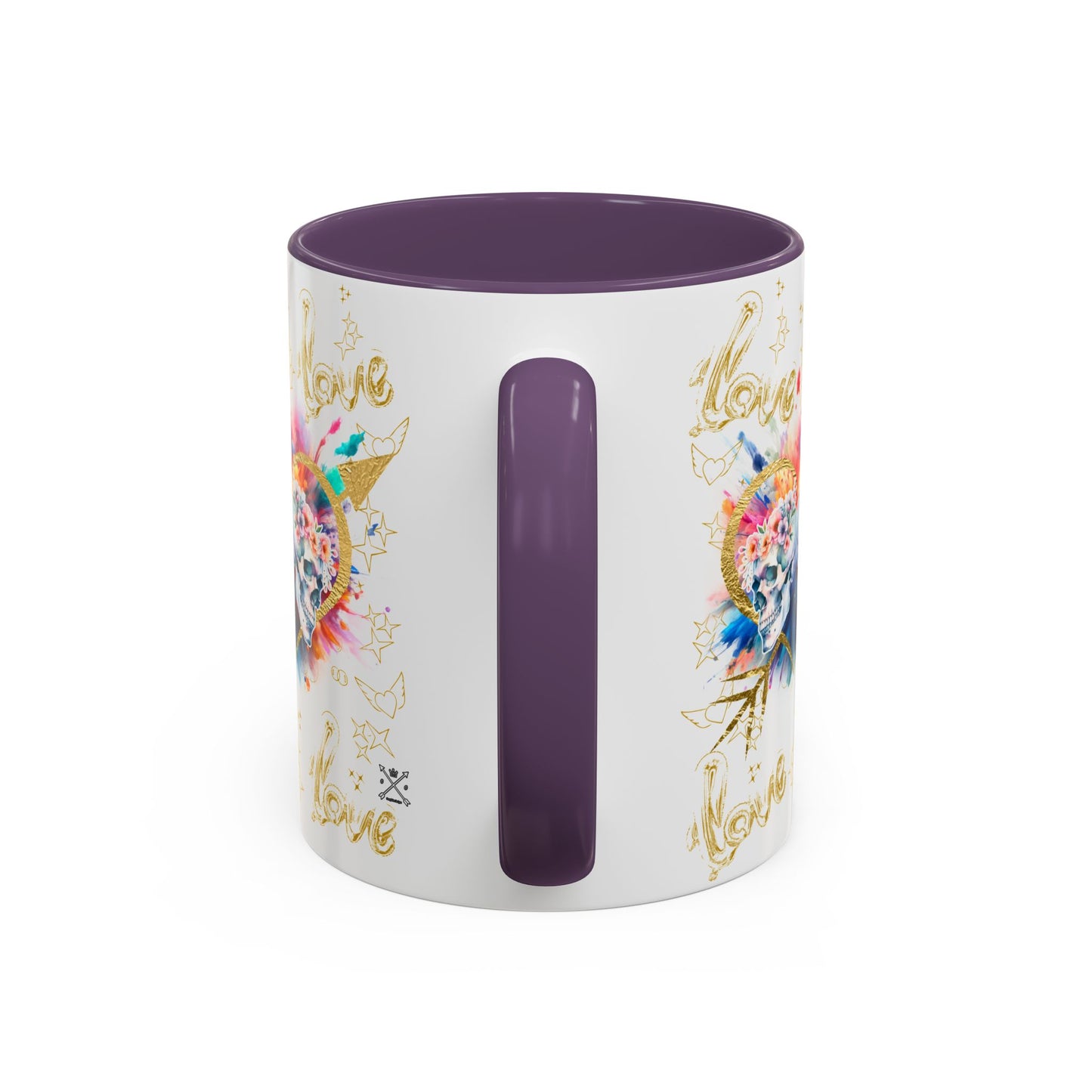 Love is Golden Watercolor - Accent Coffee Mug (11, 15oz)