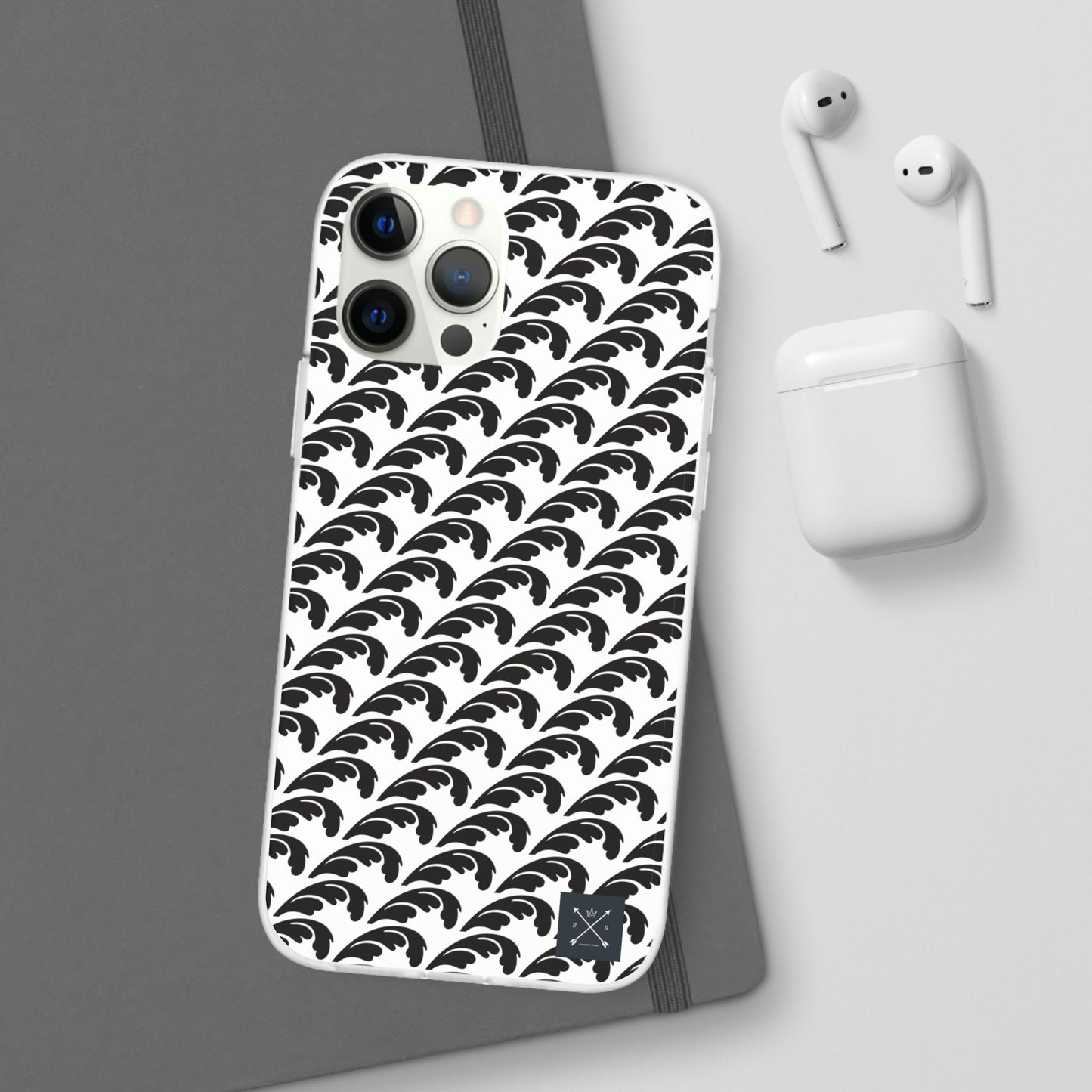 Beautiful Beloved Flourish (black/white) - Flexi Cases
