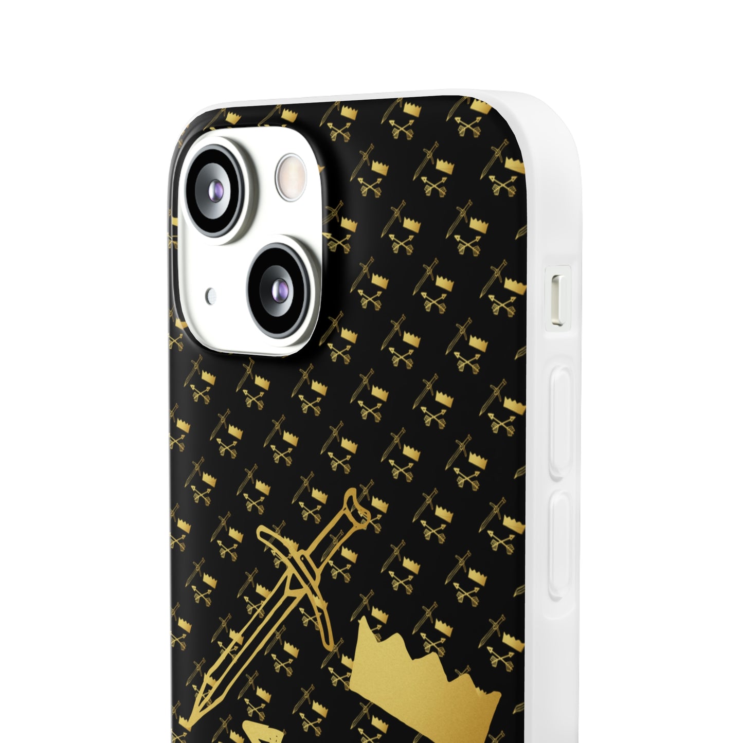 Gold and Bold Warrior - Flexi  Phone Cases