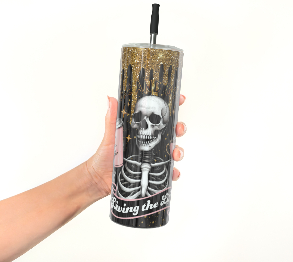 Broke and Bougie Drip - 20oz Drink Tumbler