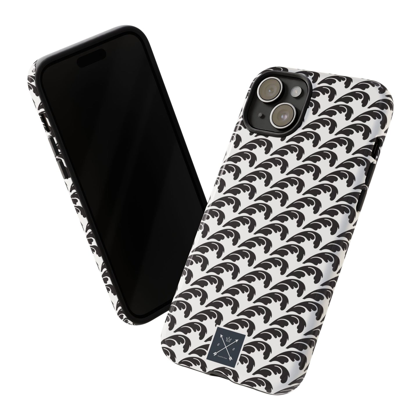 Beautiful Beloved One Flourish (black/white) - Tough Phone Cases