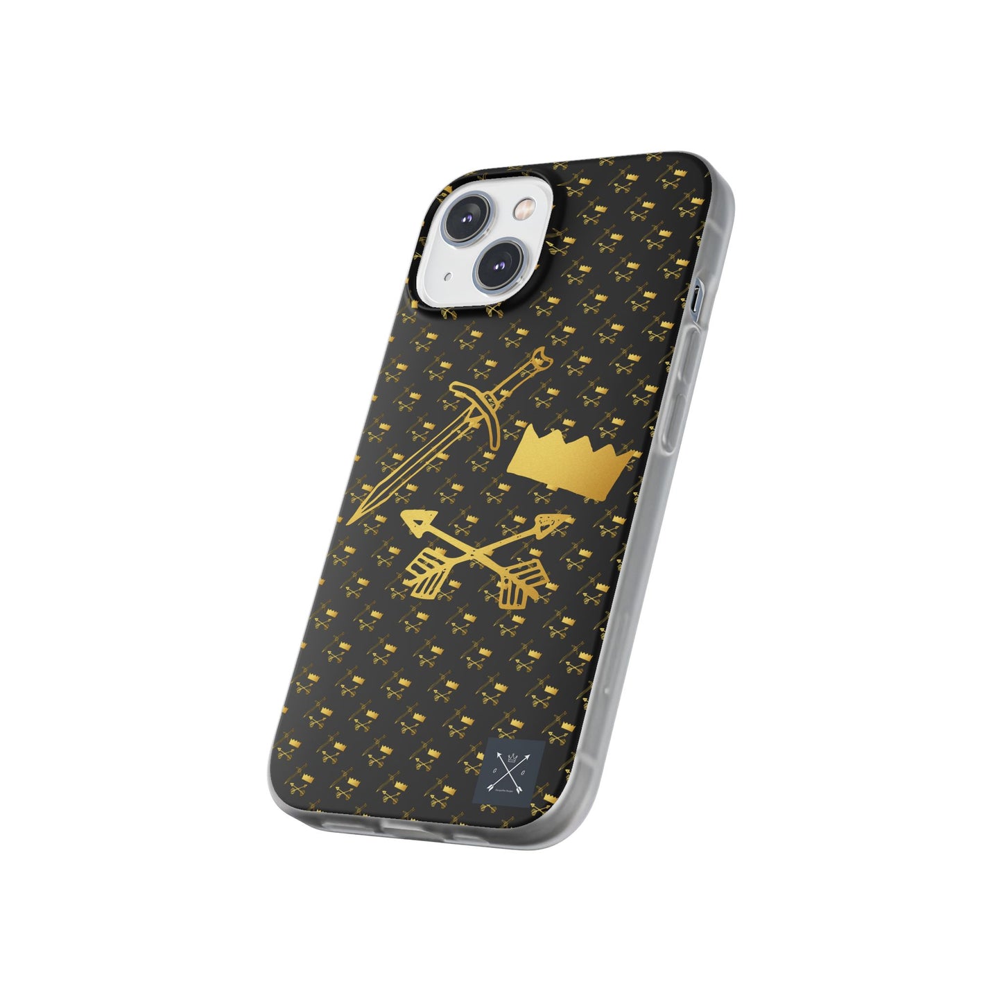 Gold and Bold Warrior - Flexi  Phone Cases