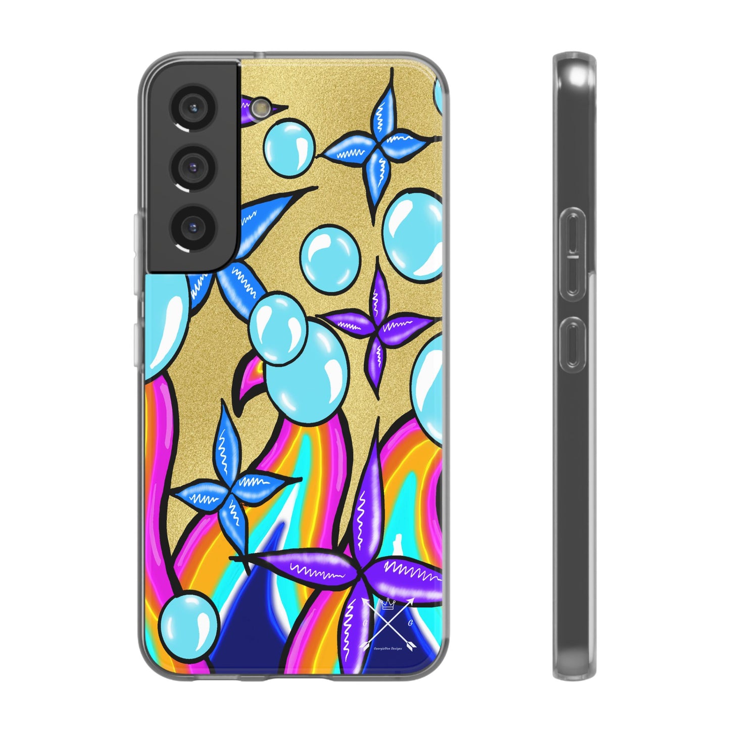 Bubble Rave (multi-colored)- Flexi Phone Cases