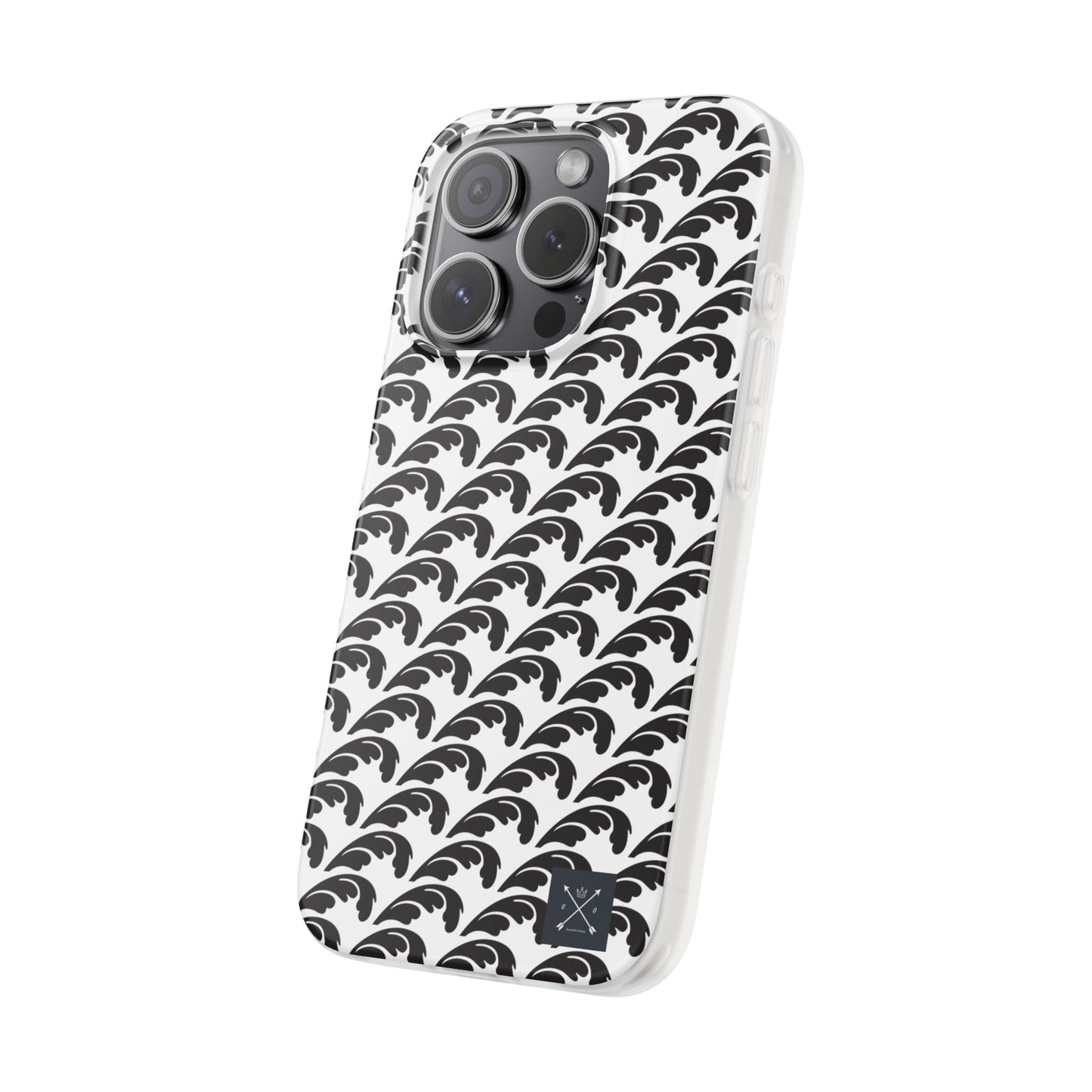 Beautiful Beloved Flourish (black/white) - Flexi Cases