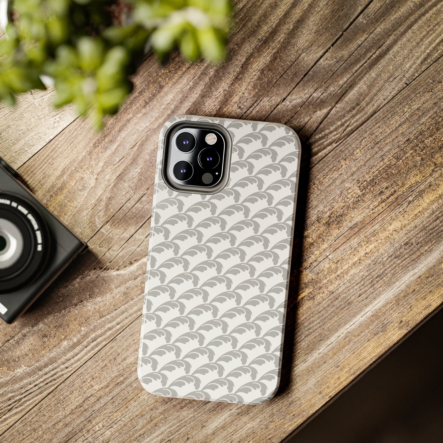Beautiful Beloved Flourish (white/silver) - Tough Phone Cases