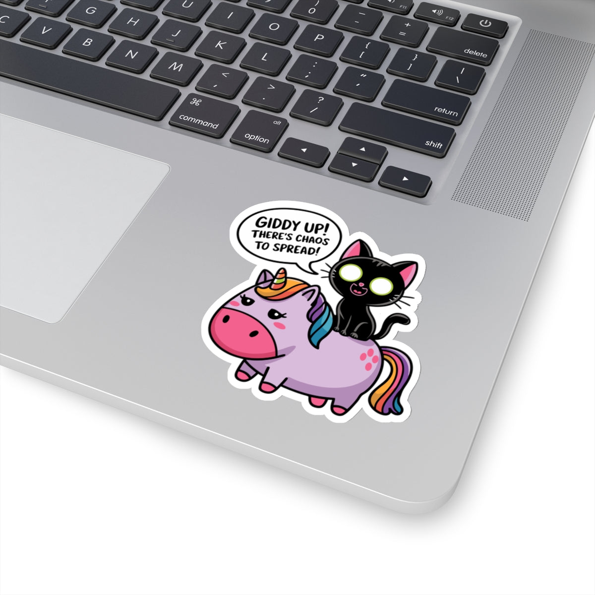 Giddy Up There’s Chaos To Spread - Kiss-Cut Stickers