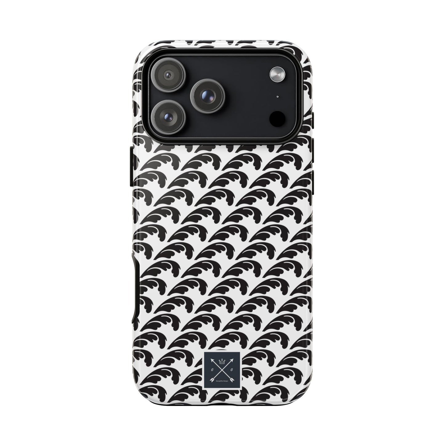 Beautiful Beloved One Flourish (black/white) - Tough Phone Cases