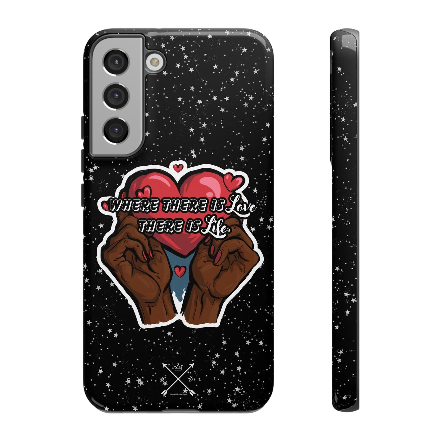 Inspirational Tough Phone Case | Love & Life Design