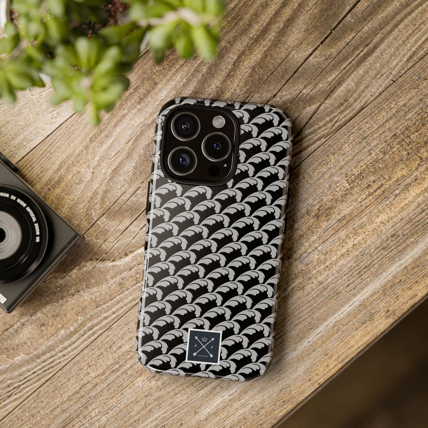 Beautiful Beloved One Flourish (black/silver) - Tough Phone Cases
