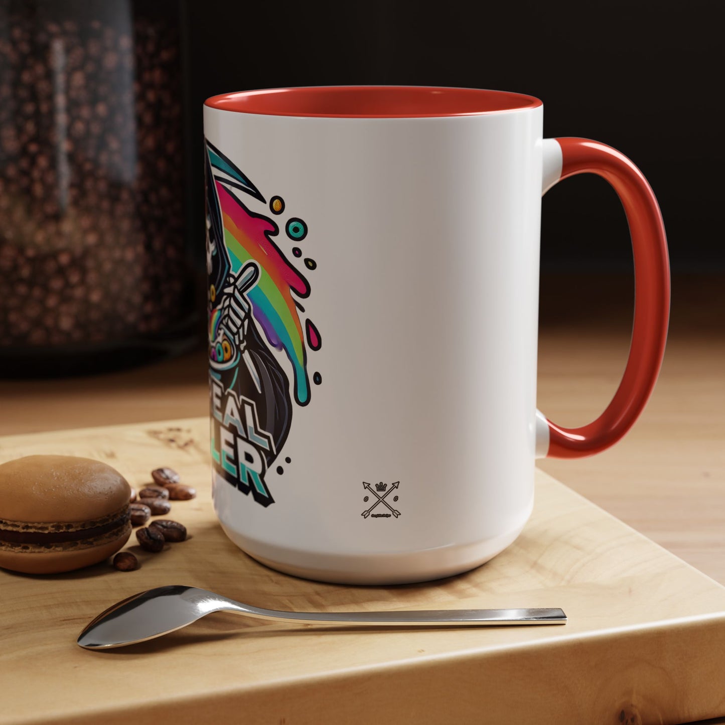 Cereal Killer Grimreaper - Accent Coffee Mug (11, 15oz)