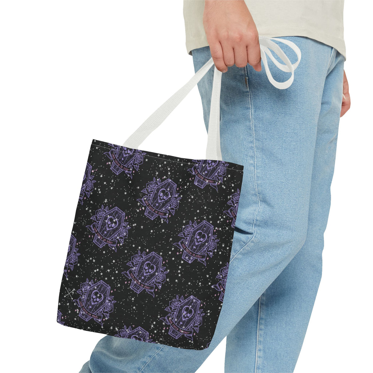 Your Coffin or Mine?(pattern) - Tote Bag (AOP)