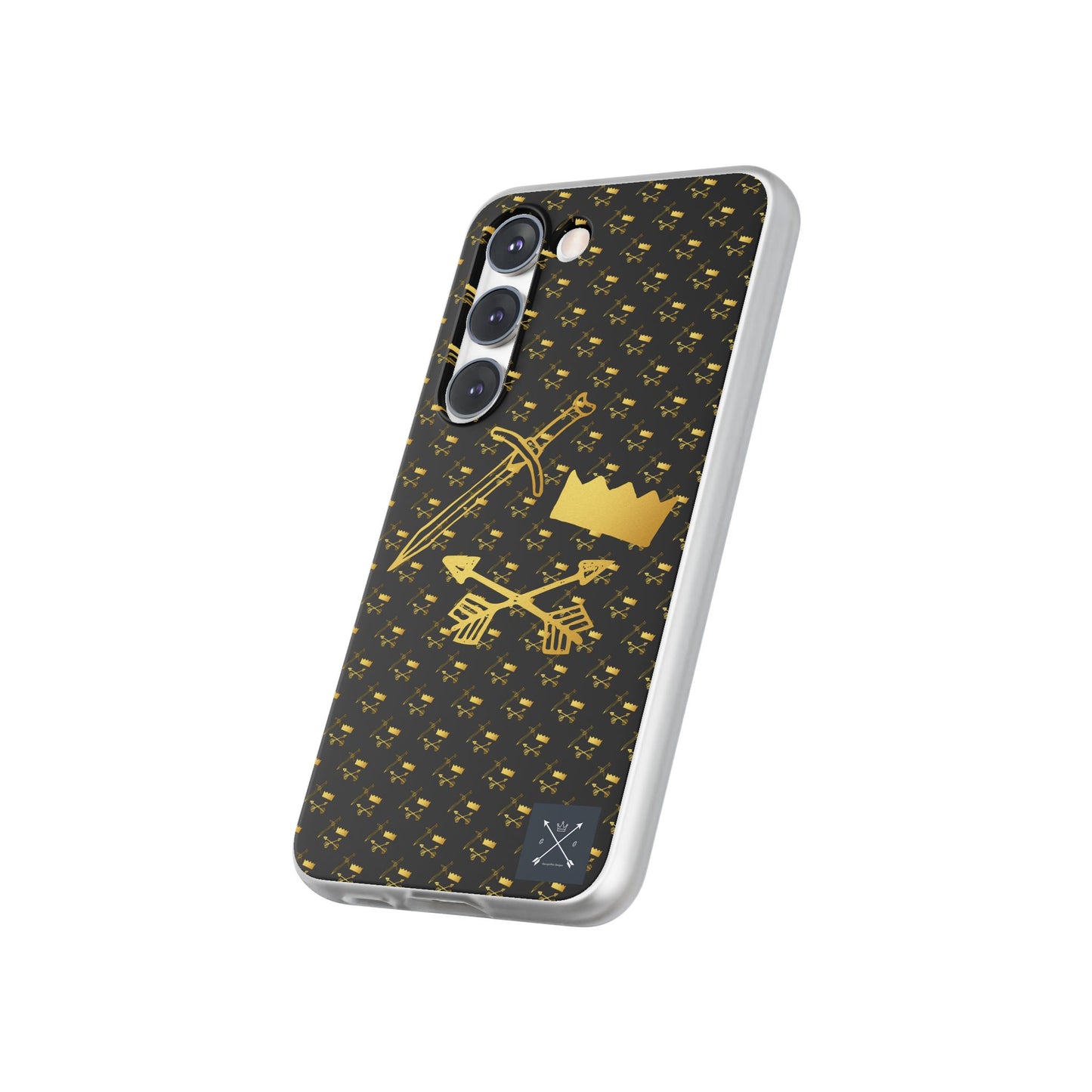 Gold and Bold Warrior - Flexi  Phone Cases