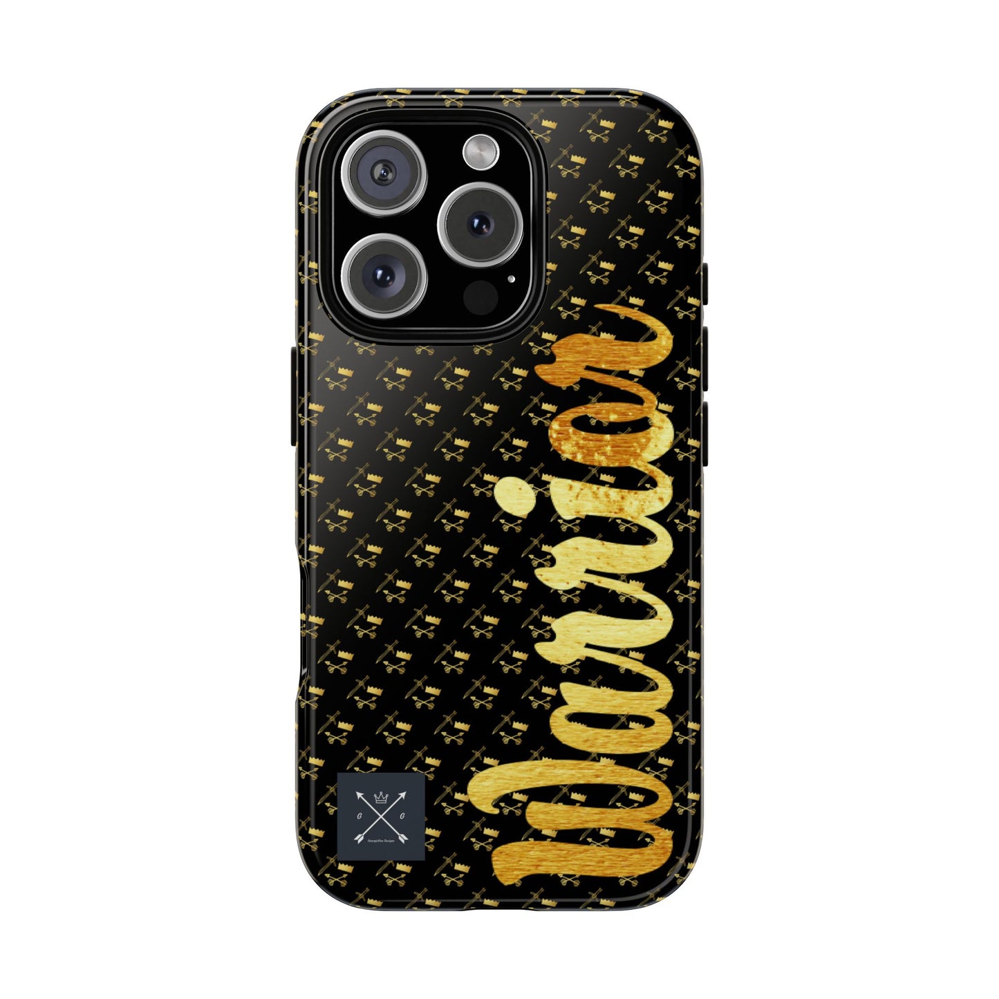 Gold and Bold Warrior - Tough Phone Cases