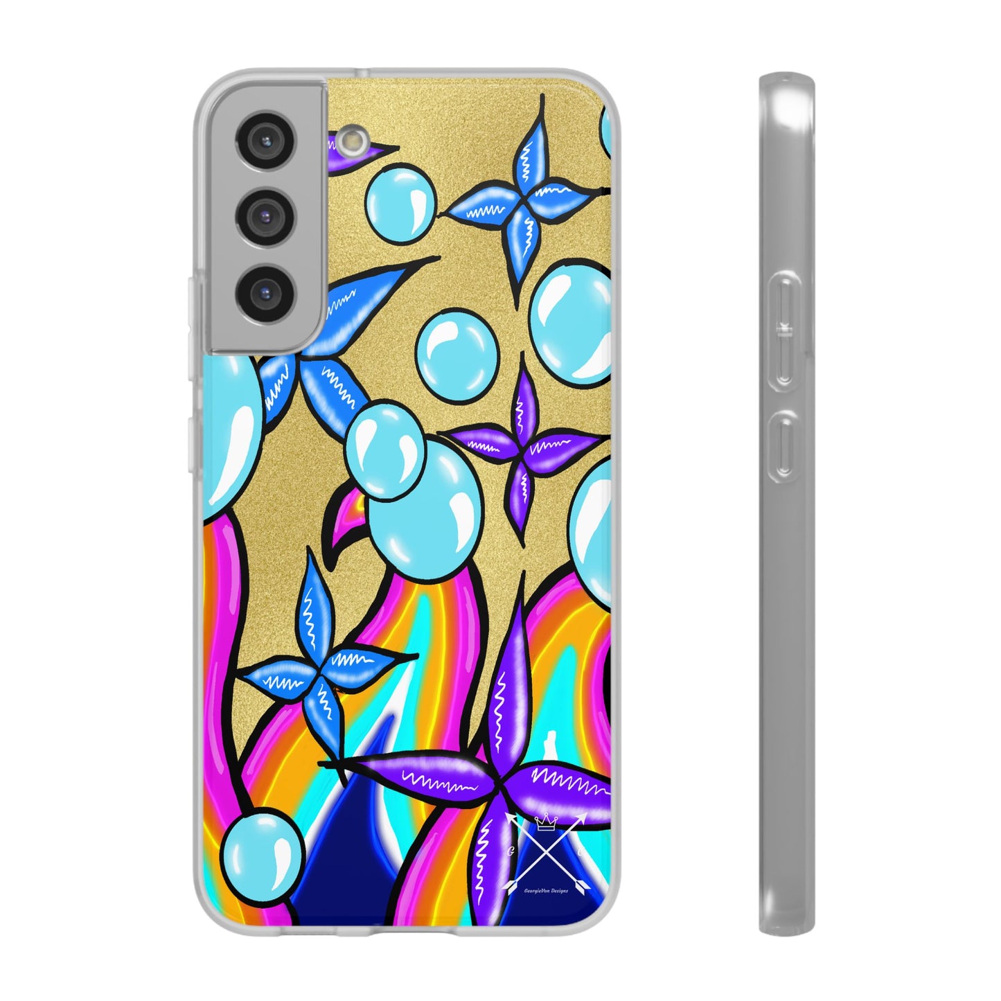 Bubble Rave (multi-colored)- Flexi Phone Cases