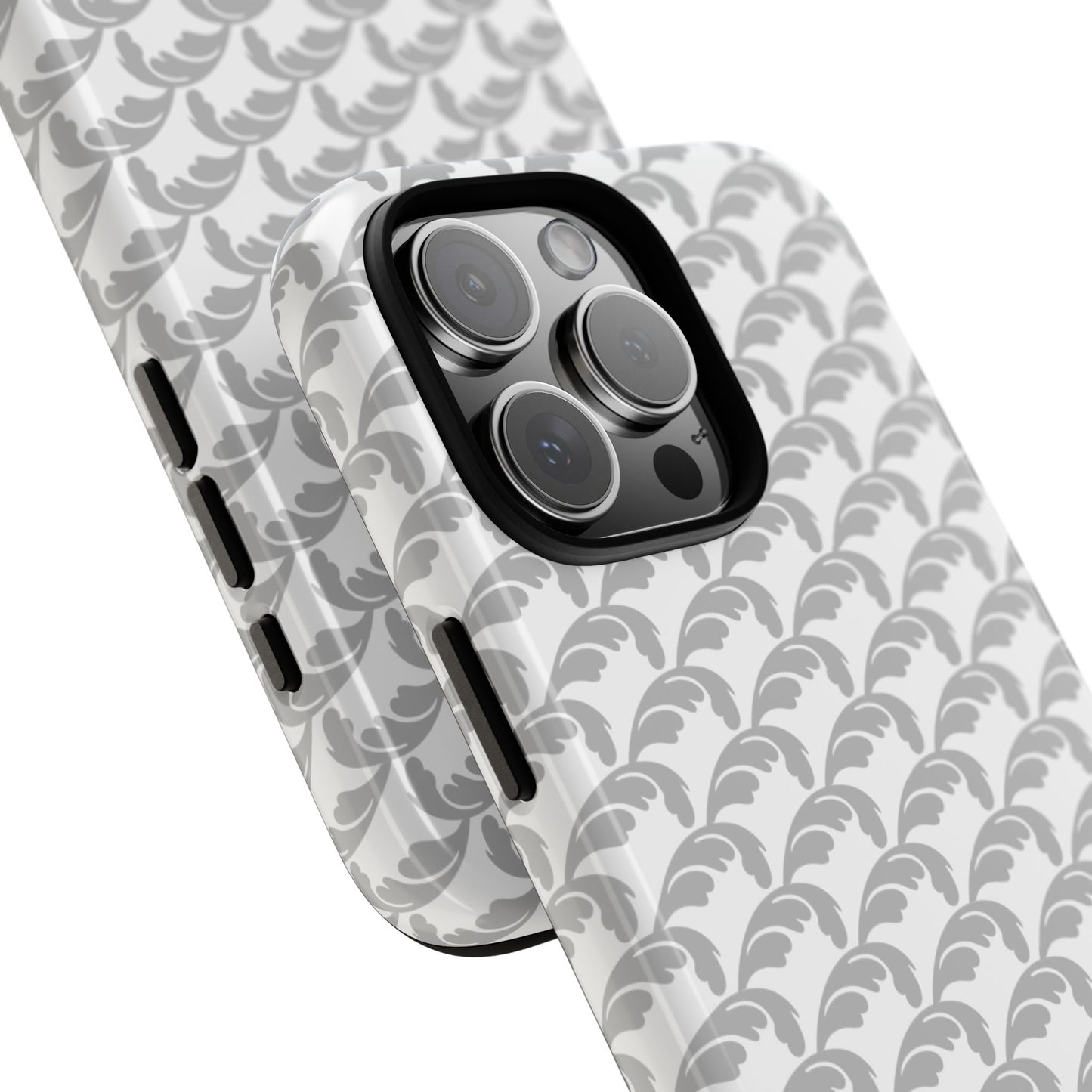Beautiful Beloved Flourish (silver/white) - Tough Phone Cases