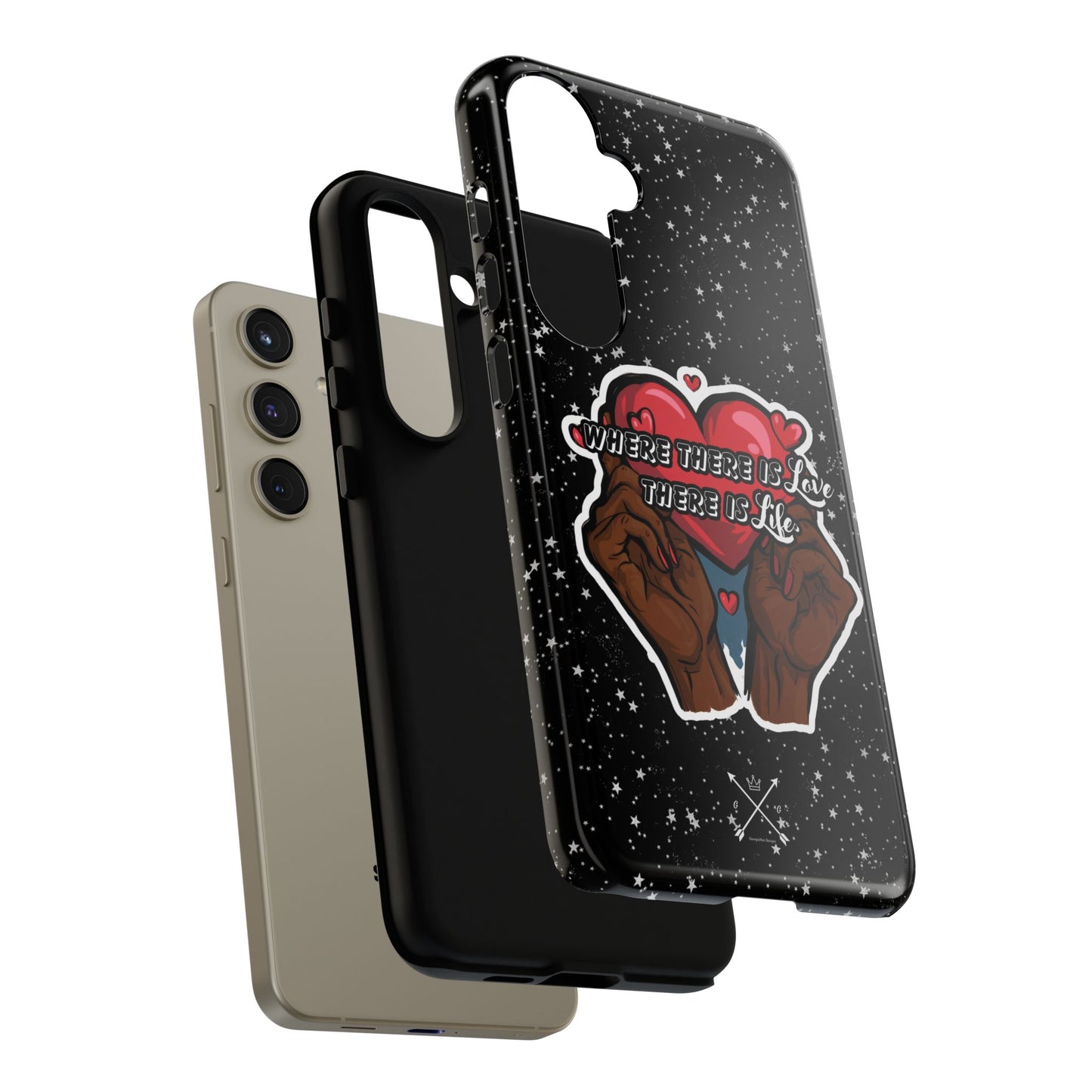 Inspirational Tough Phone Case | Love & Life Design