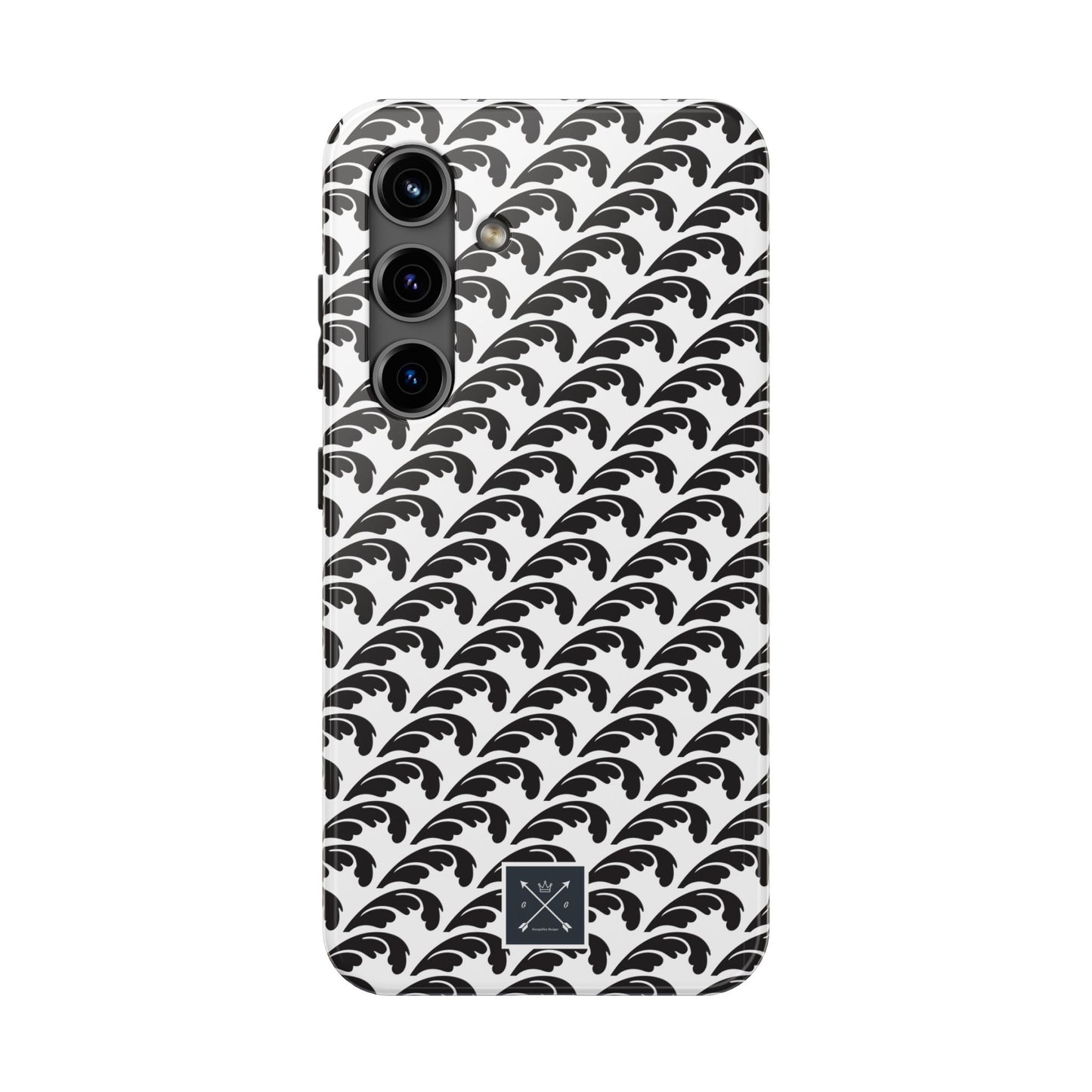 Beautiful Beloved One Flourish (black/white) - Tough Phone Cases