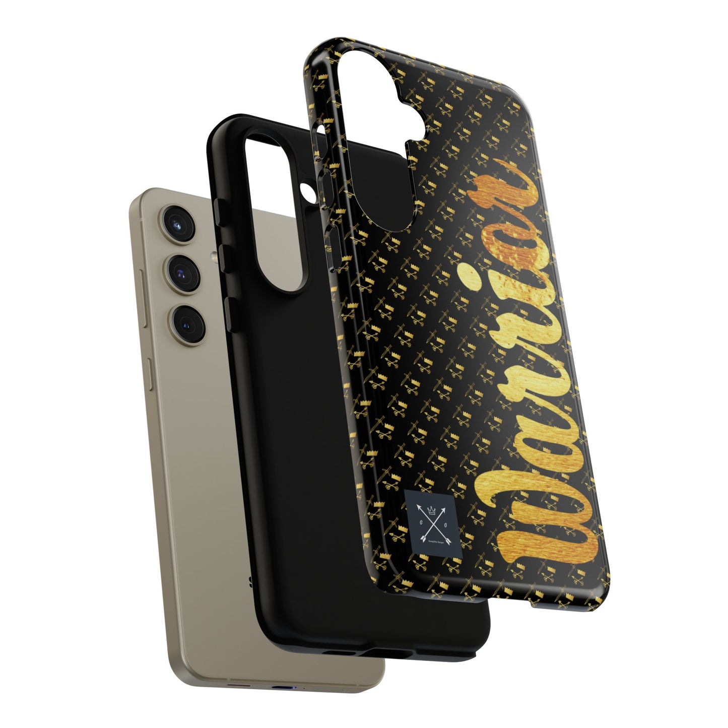Gold and Bold Warrior - Tough Phone Cases