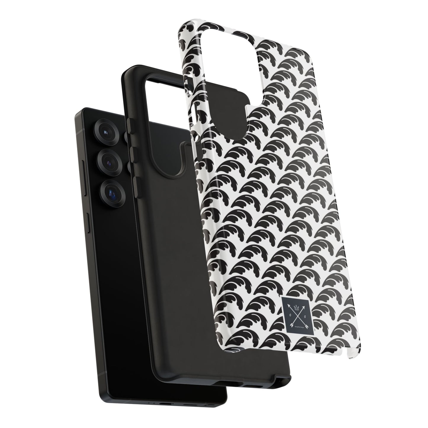 Beautiful Beloved One Flourish (black/white) - Tough Phone Cases