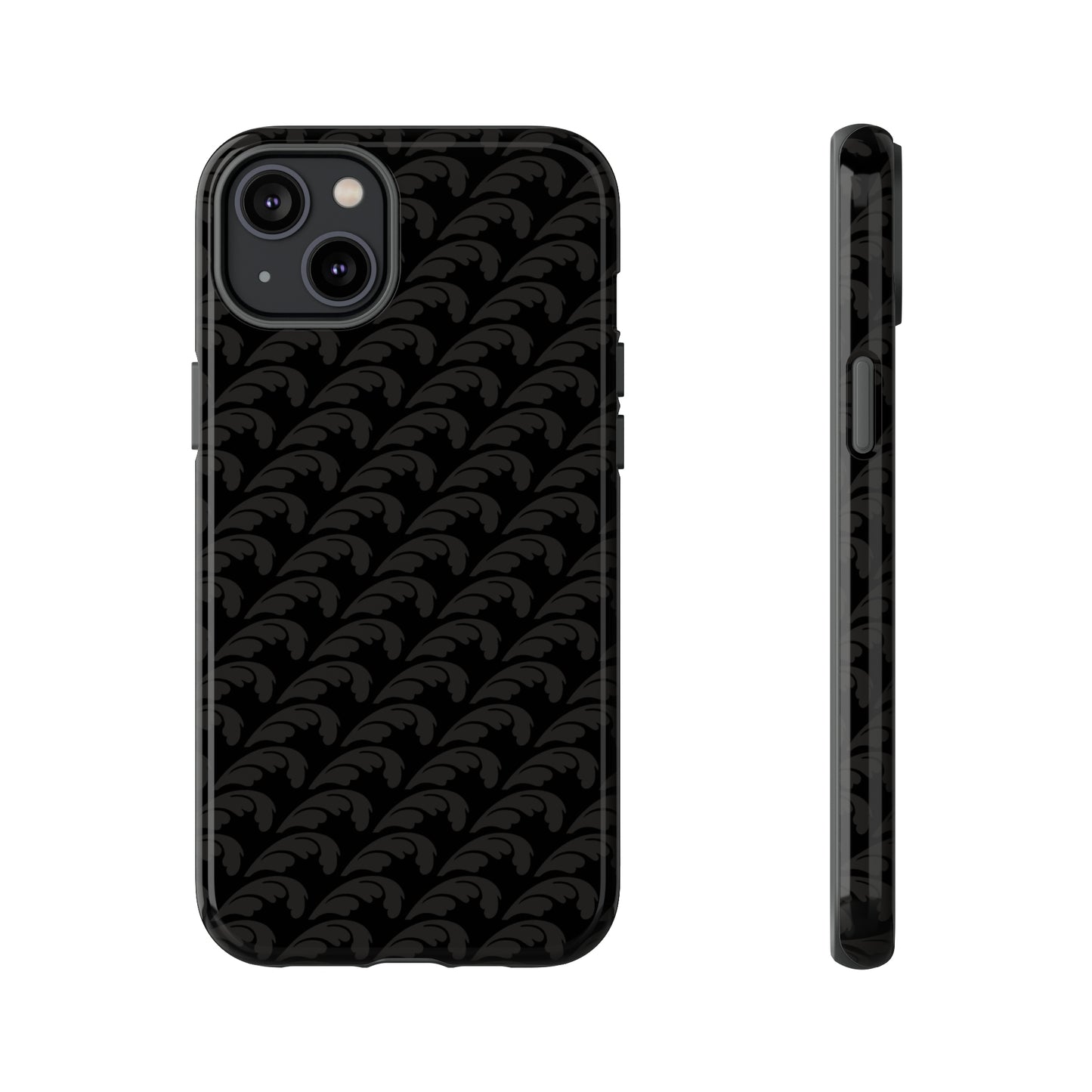 Beautiful Beloved One Flourish (black/black) - Tough Phone Cases