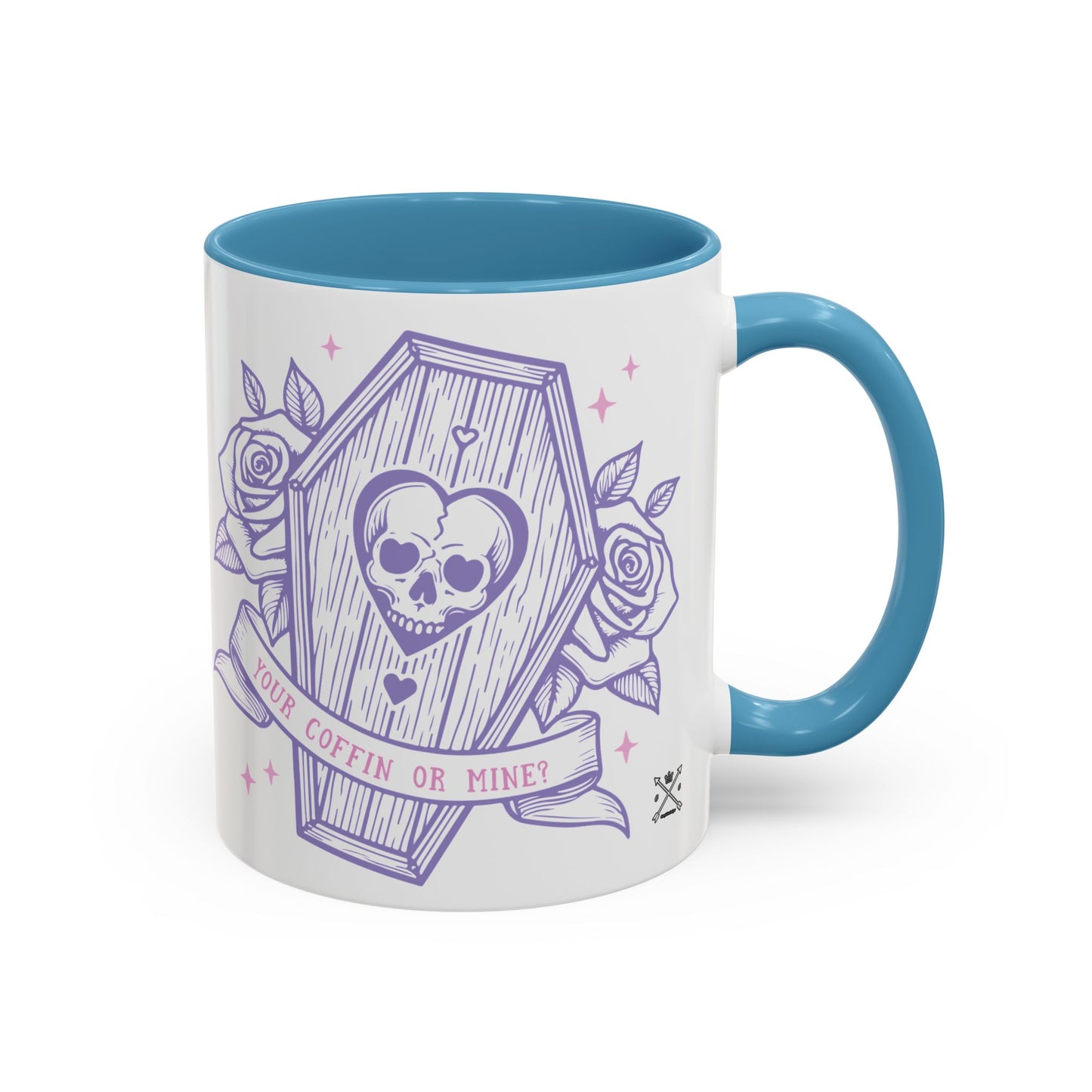 Your Coffin or Mine? - Accent Coffee Mug (11, 15oz)