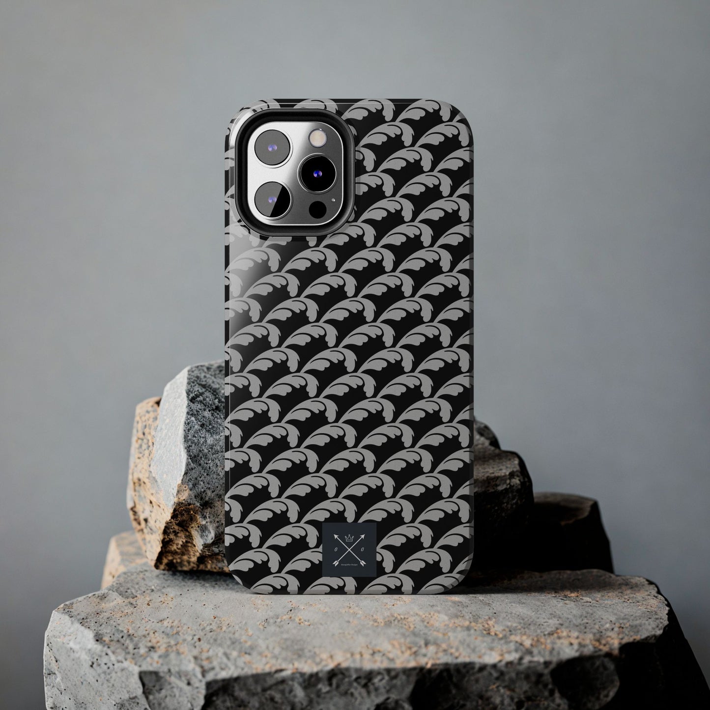 Beautiful Beloved One Flourish (silver/black) - Tough Phone Cases