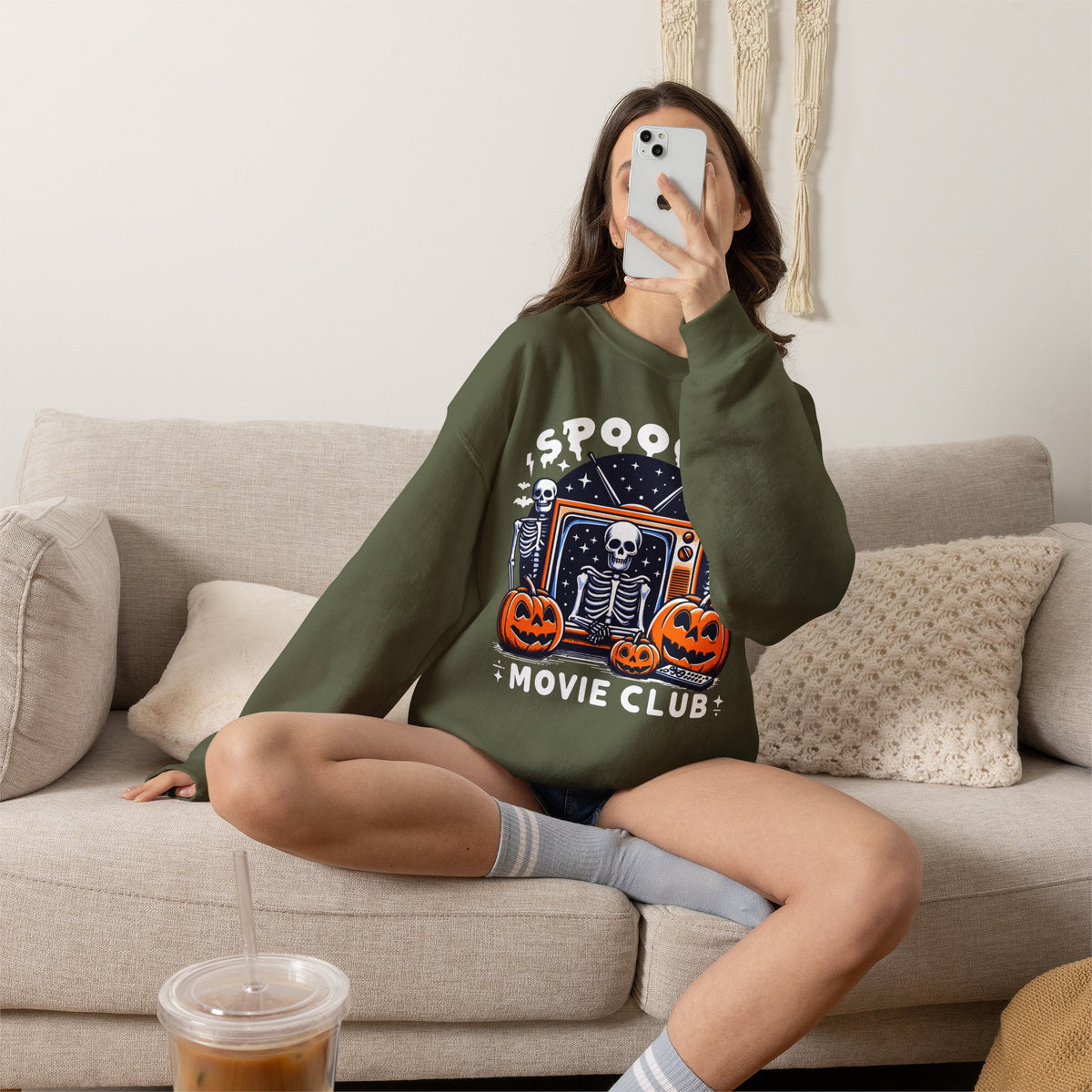 Spooky Movie Club - Unisex Heavy Blend™ Sweatshirt