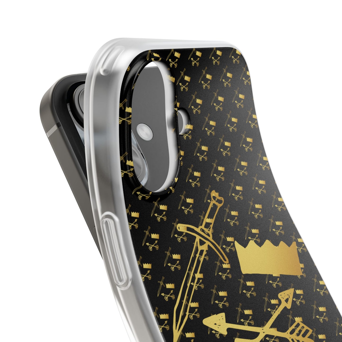 Gold and Bold Warrior - Flexi  Phone Cases