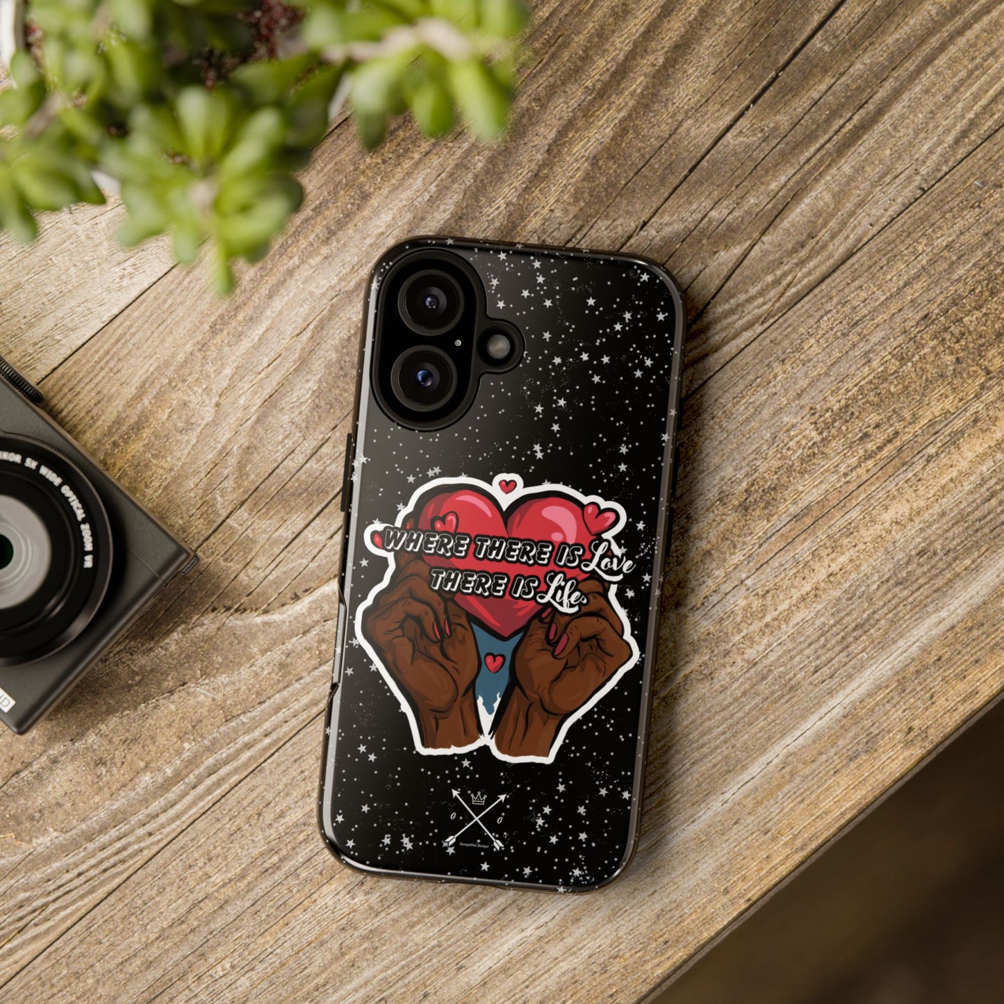 Inspirational Tough Phone Case | Love & Life Design