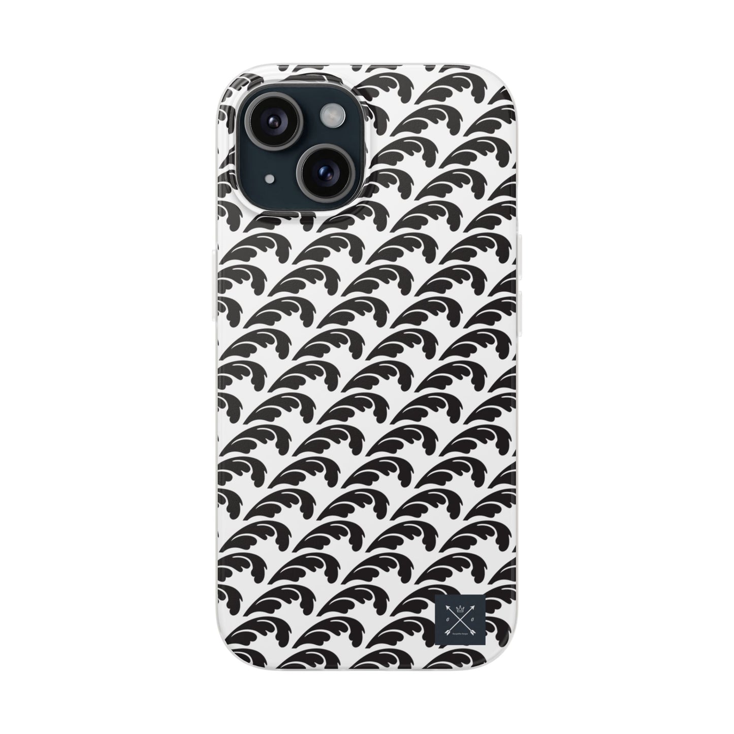 Beautiful Beloved Flourish (black/white) - Flexi Cases