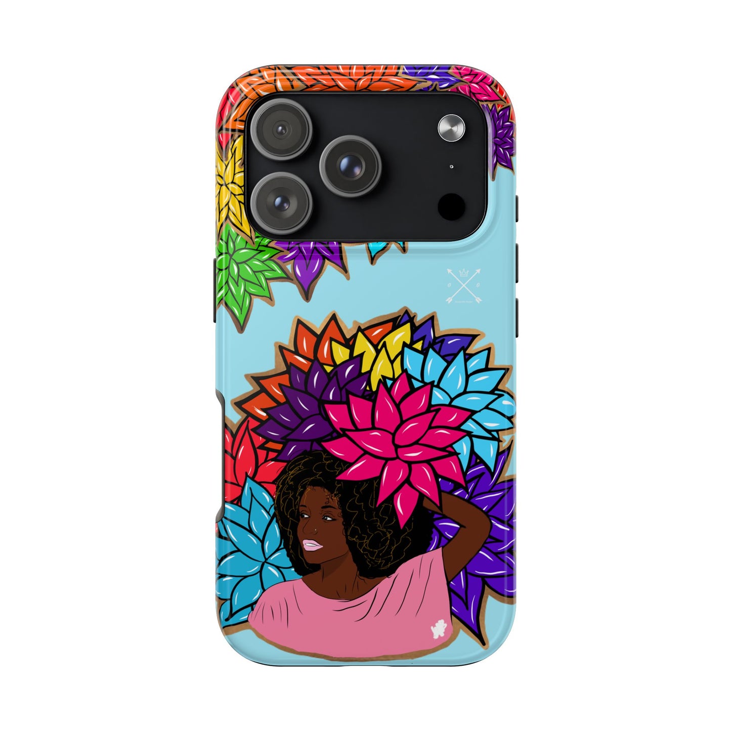Beauty with Flowers - Tough Phone Cases