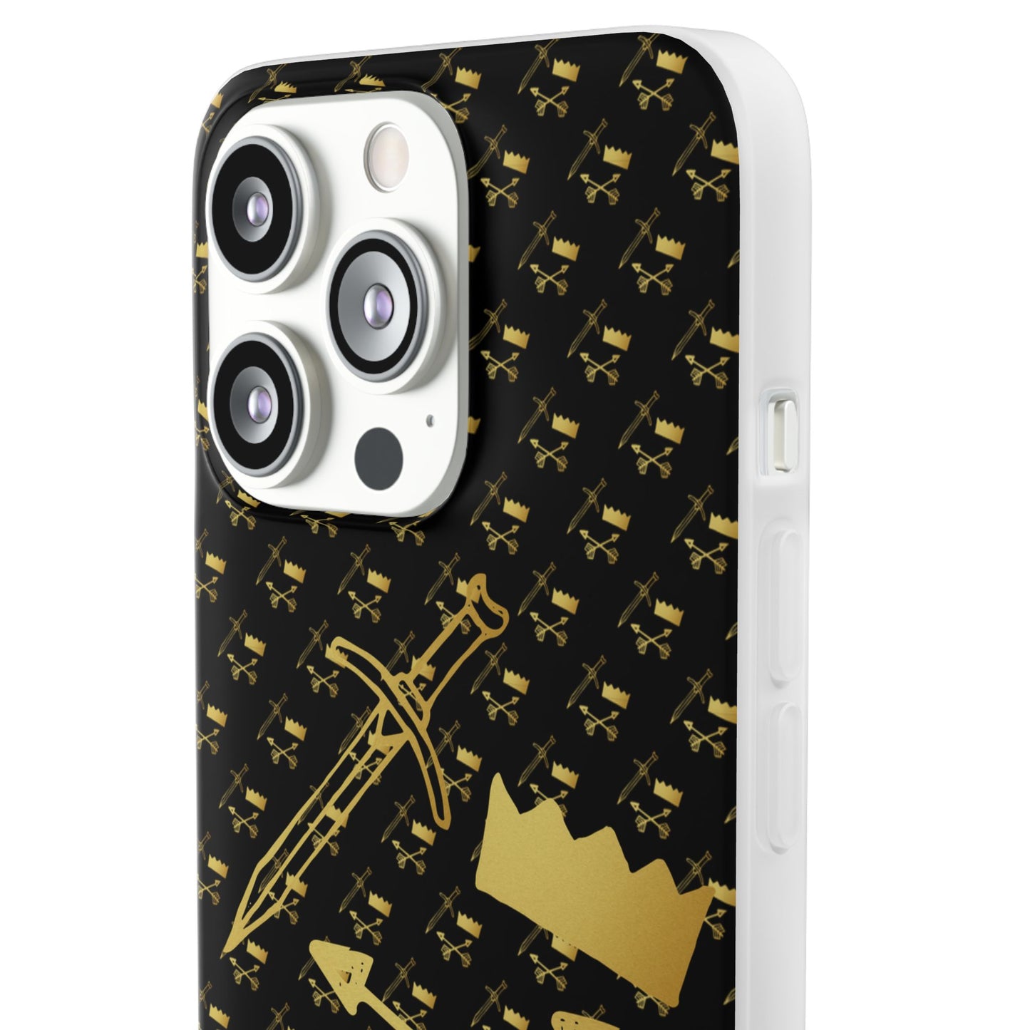 Gold and Bold Warrior - Flexi  Phone Cases