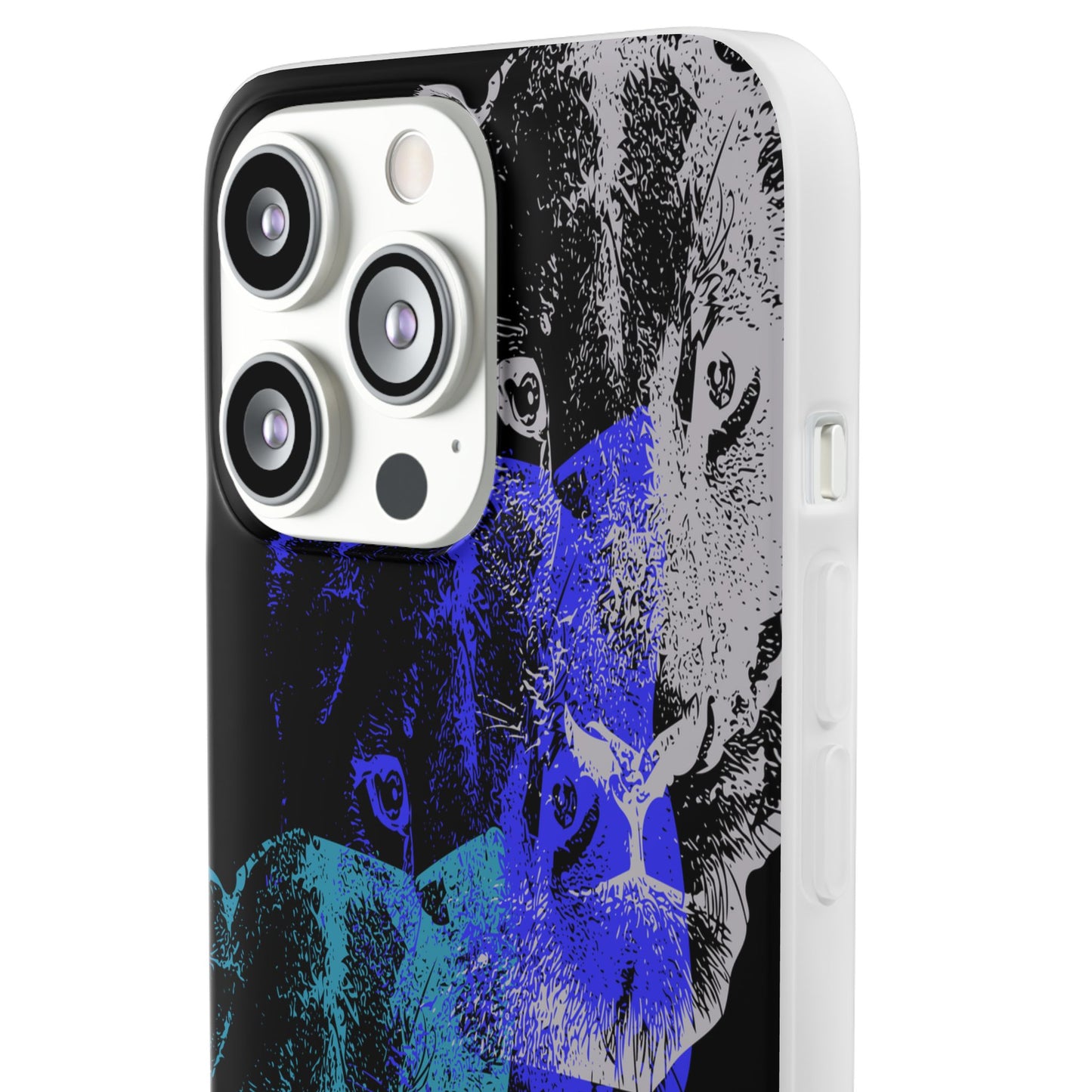 Lioness Arising (black/blue/silver) - Flexi Cases