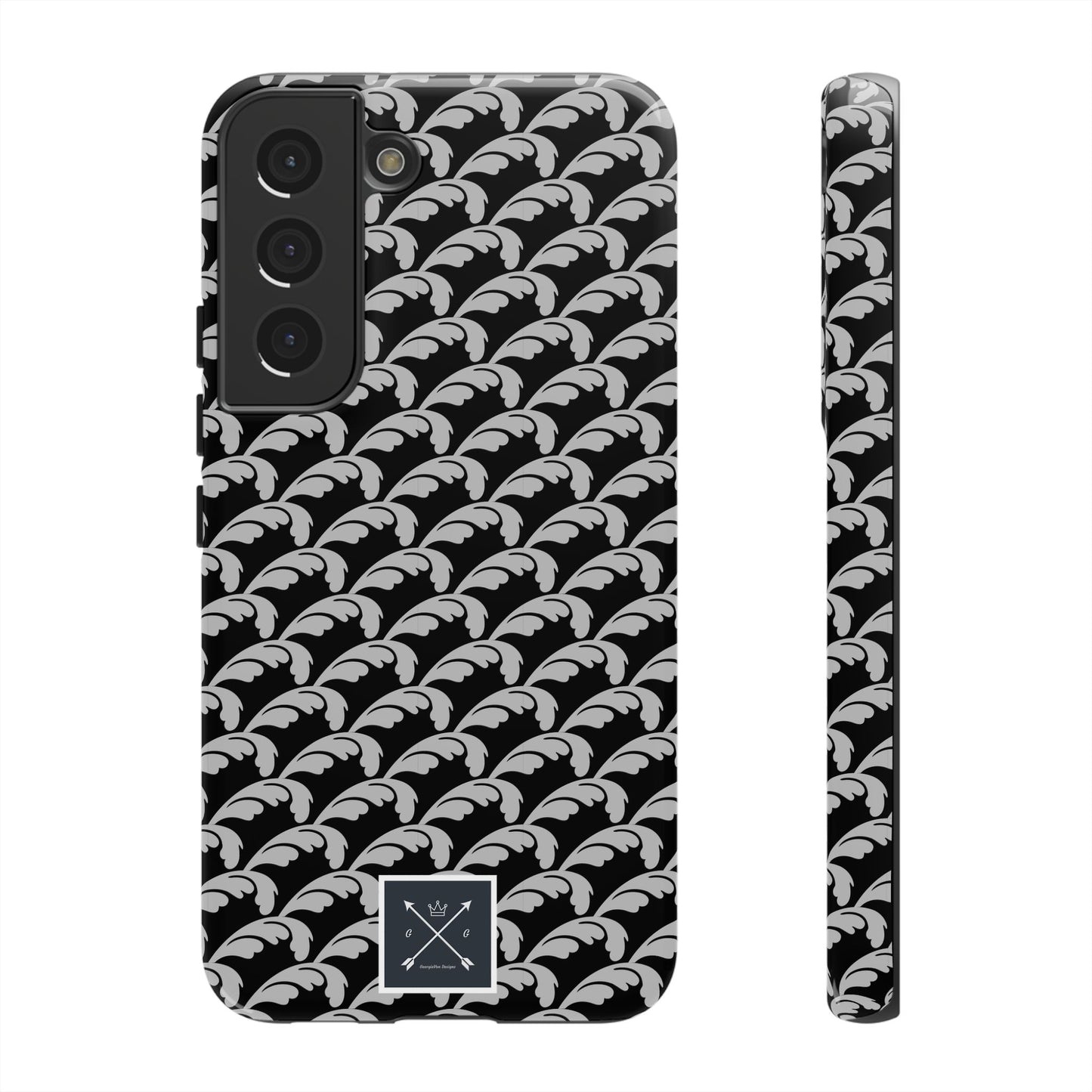 Beautiful Beloved One Flourish (black/silver) - Tough Phone Cases