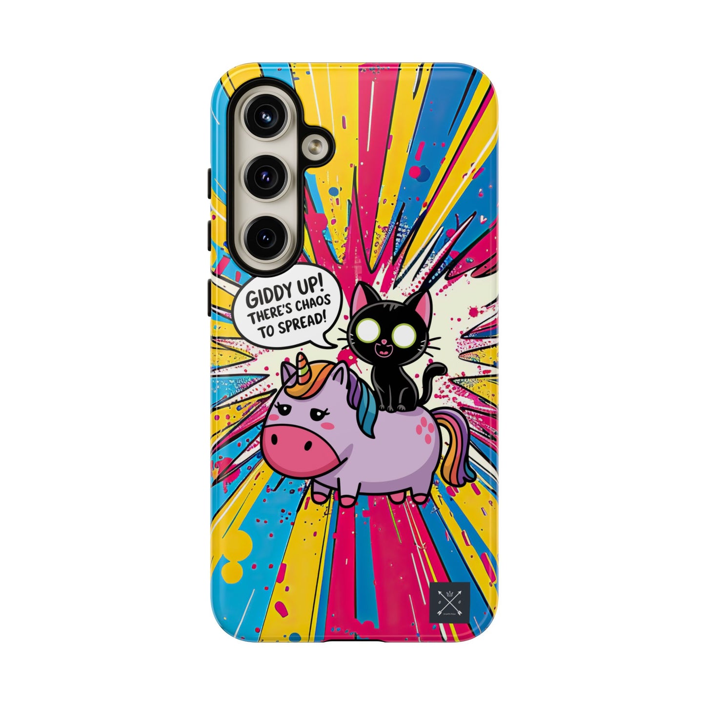 Giddy Up There's Chaos To Spread - Phone Tough Cases