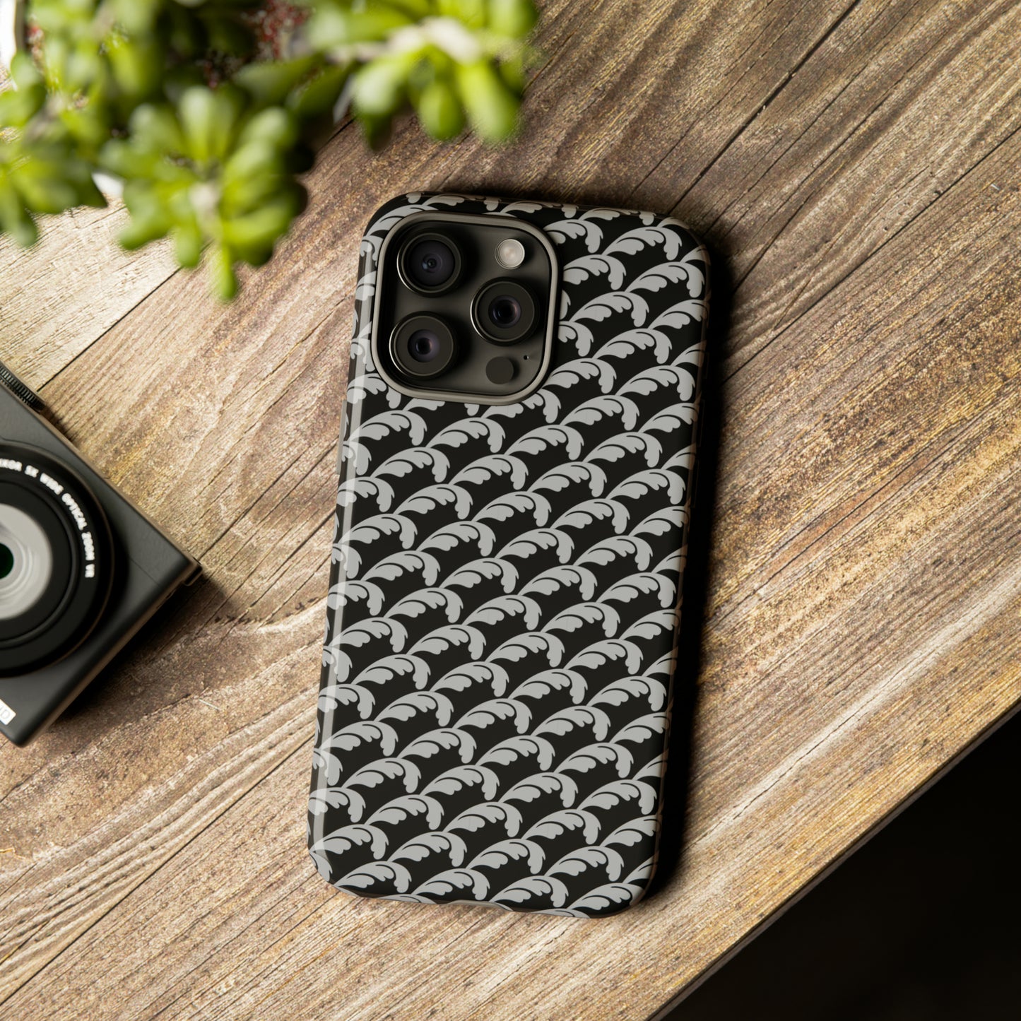Beautiful Beloved One Flourish (black/silver) - Tough Phone Cases