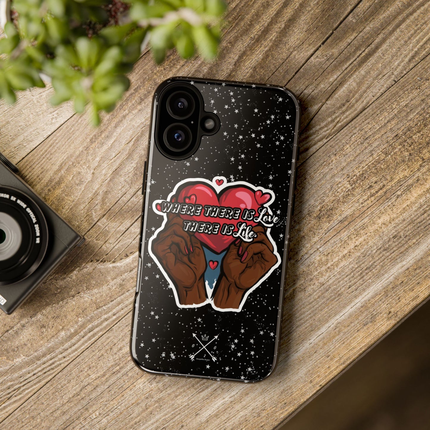 Inspirational Tough Phone Case | Love & Life Design