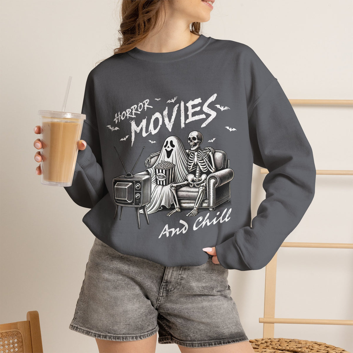 Horror Movies and Chill - Sweatshirt