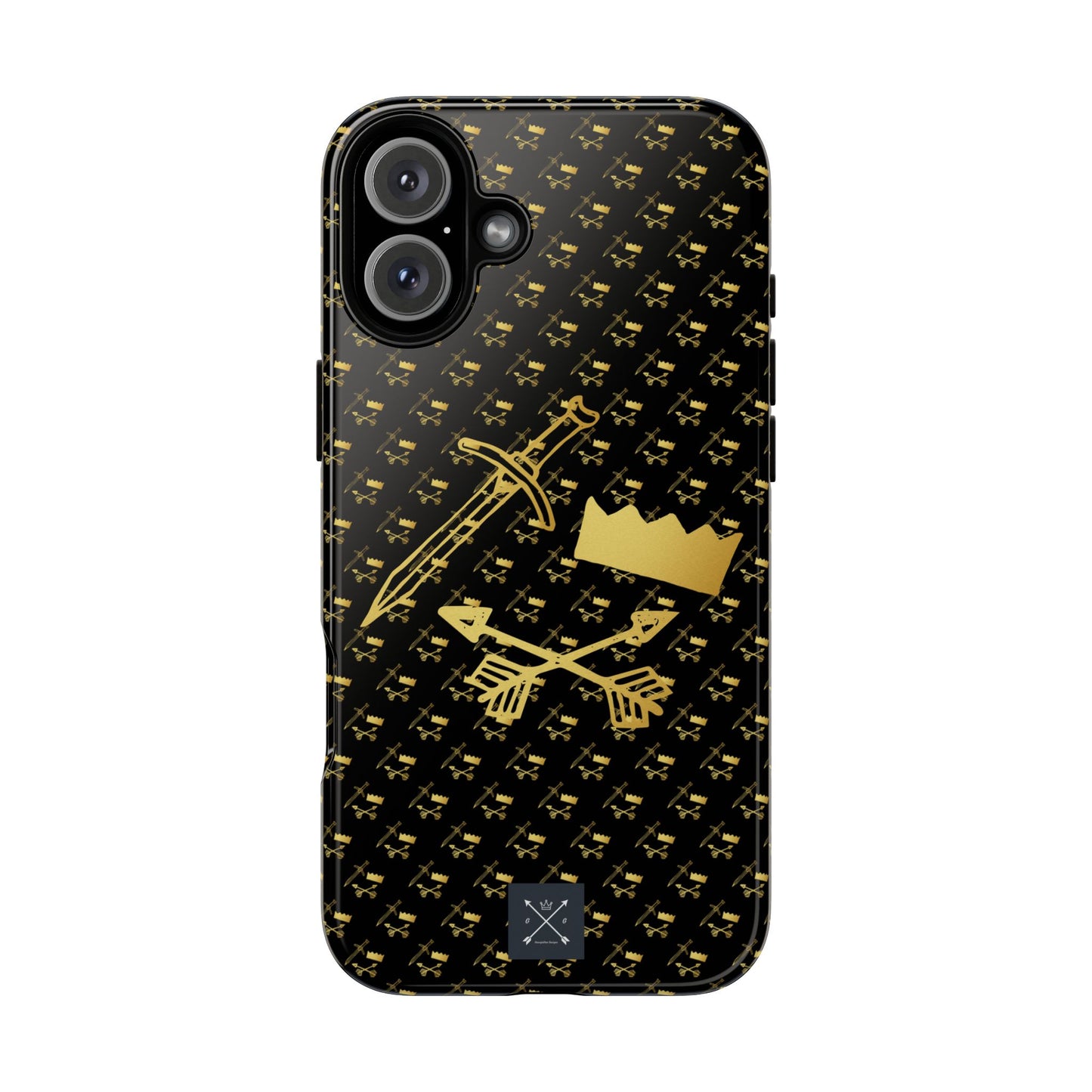 Gold and Bold Warrior - Tough Phone Cases