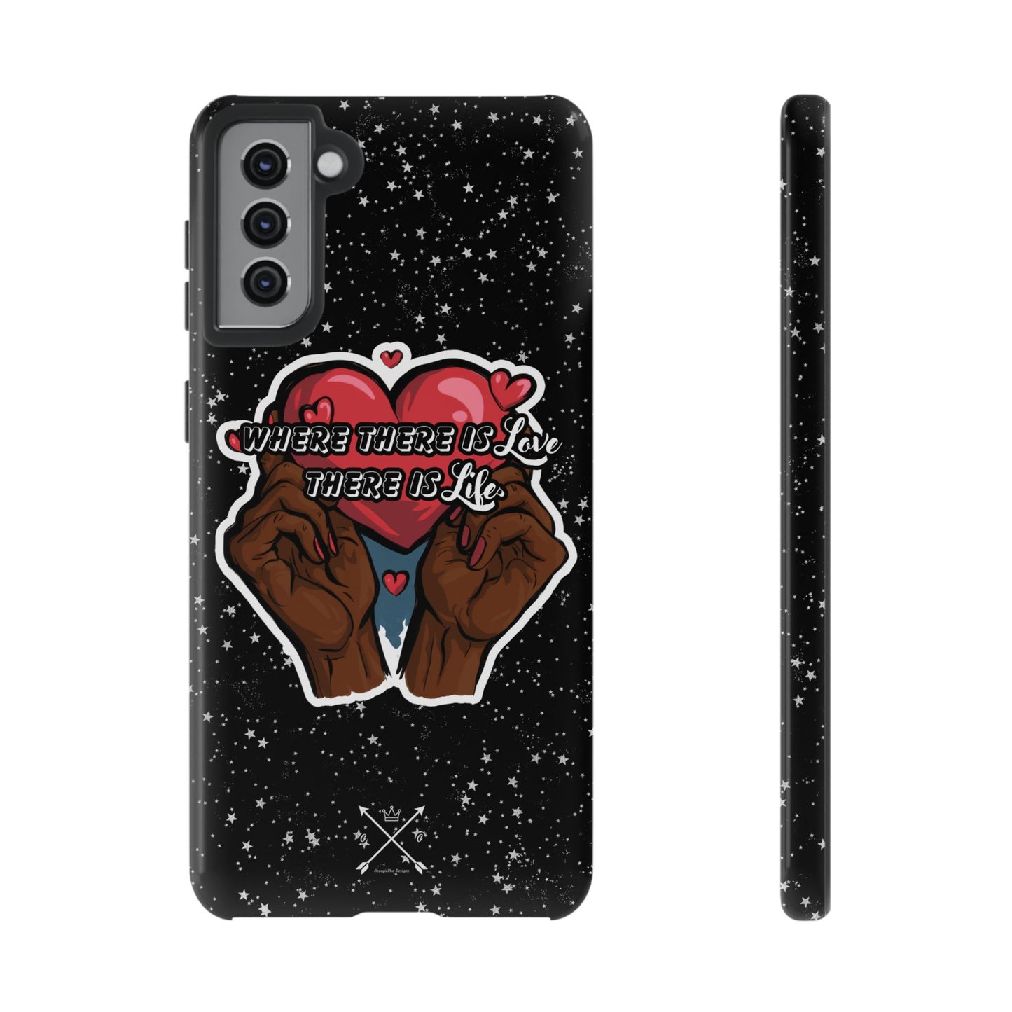 Inspirational Tough Phone Case | Love & Life Design