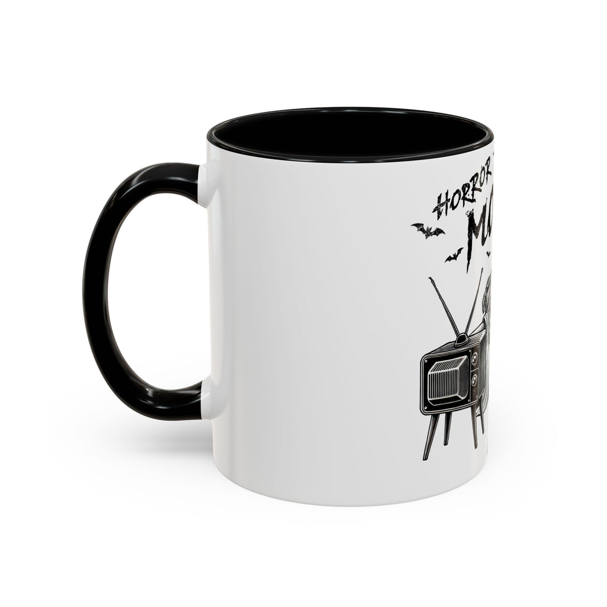 Horror Movies and Chill - Accent Coffee Mug (11, 15oz)