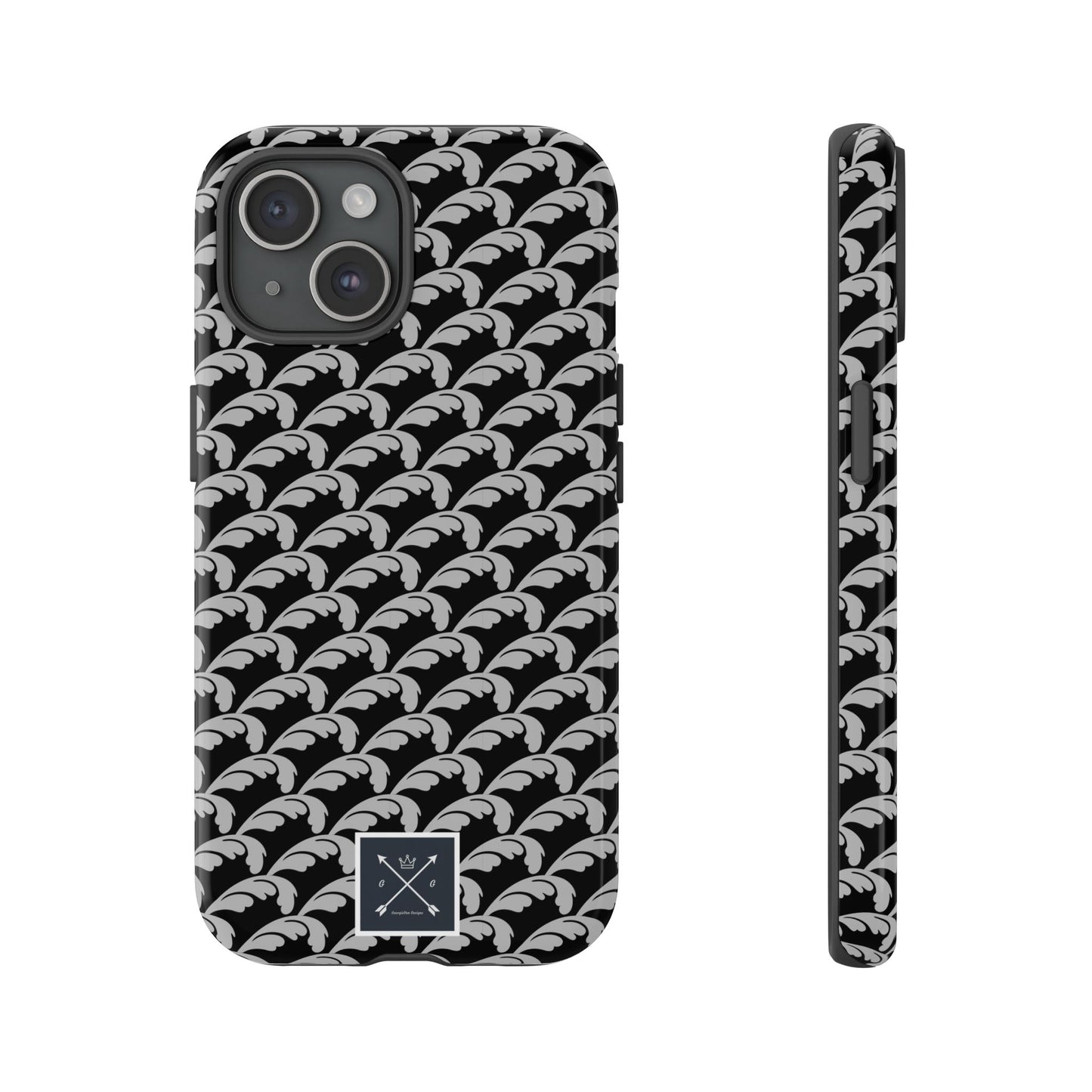 Beautiful Beloved One Flourish (black/silver) - Tough Phone Cases