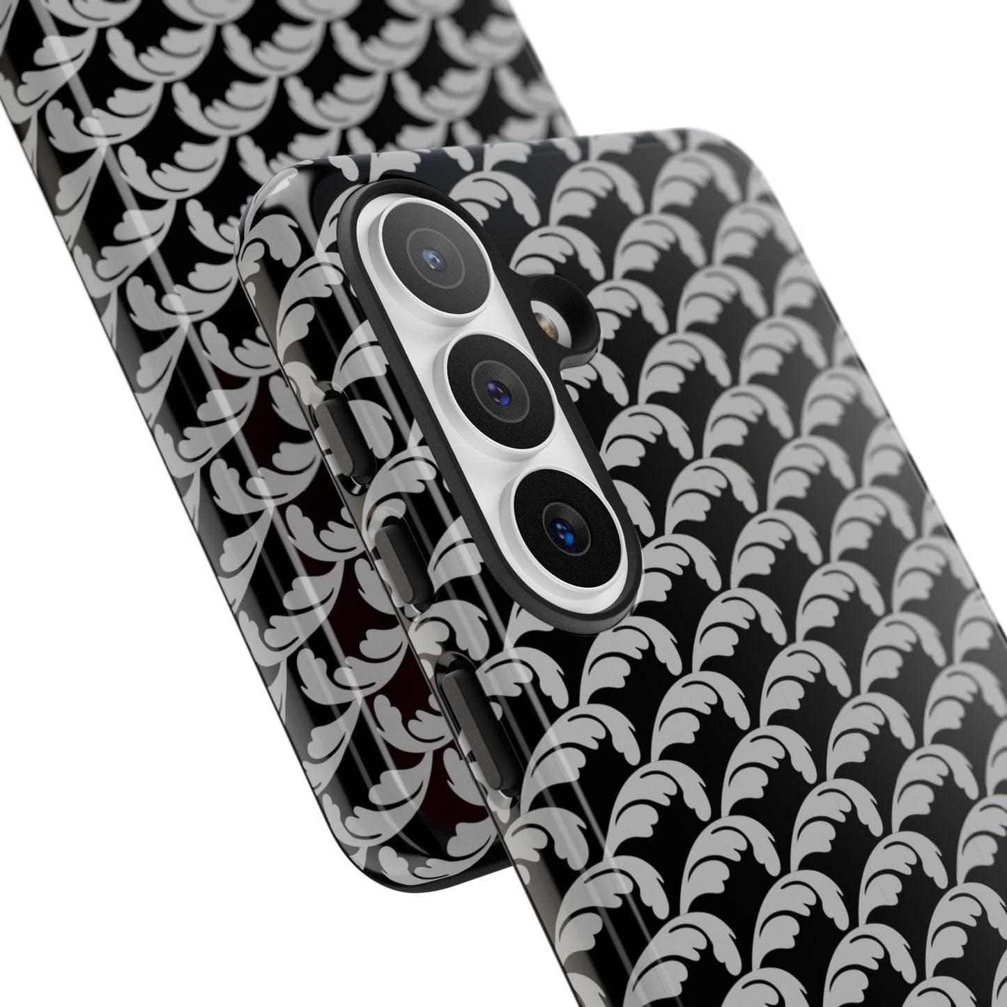 Beautiful Beloved One Flourish (black/silver) - Tough Phone Cases