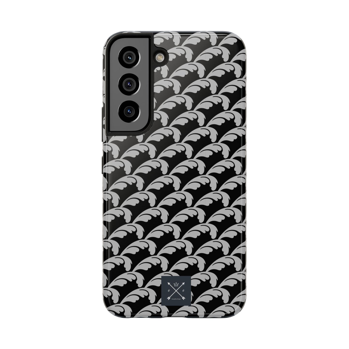 Beautiful Beloved One Flourish (silver/black) - Tough Phone Cases