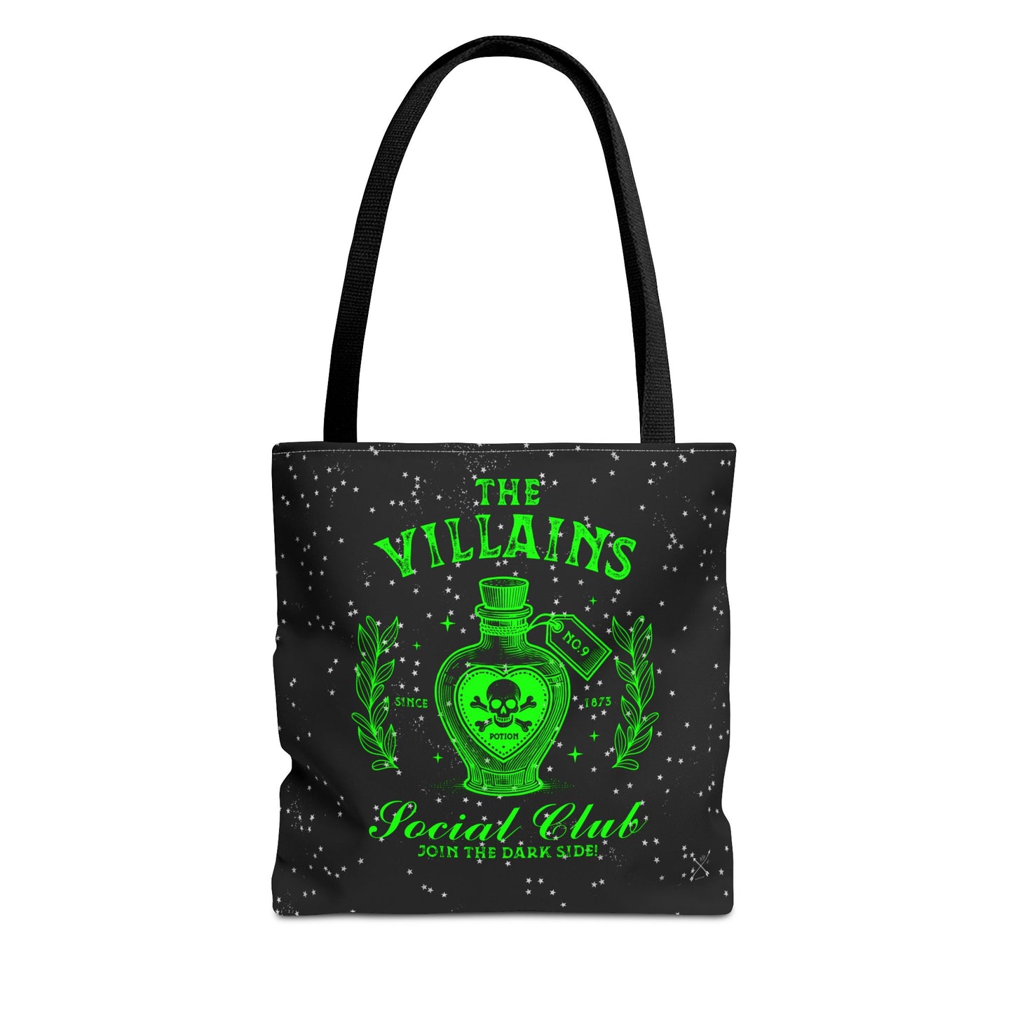 The Villains Social Club (Green) - Tote Bag (AOP)
