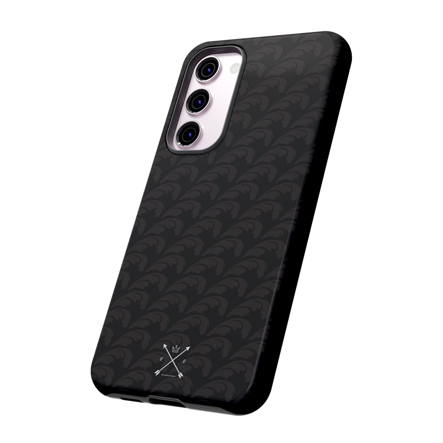 Beautiful Beloved One Flourish - Tough Phone Cases (black/black)