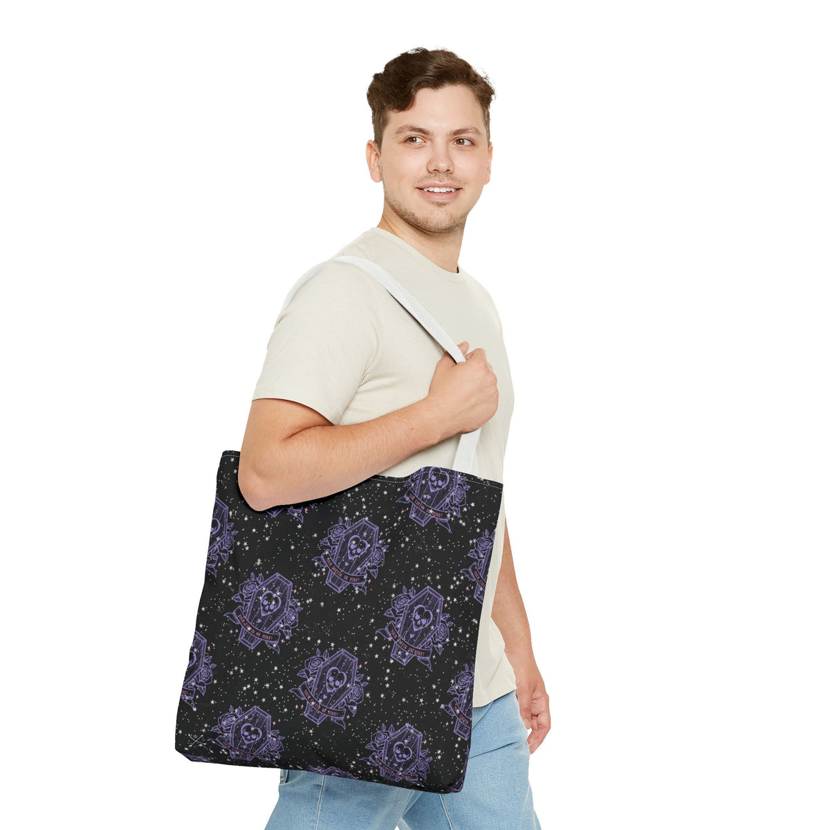 Your Coffin or Mine?(pattern) - Tote Bag (AOP)